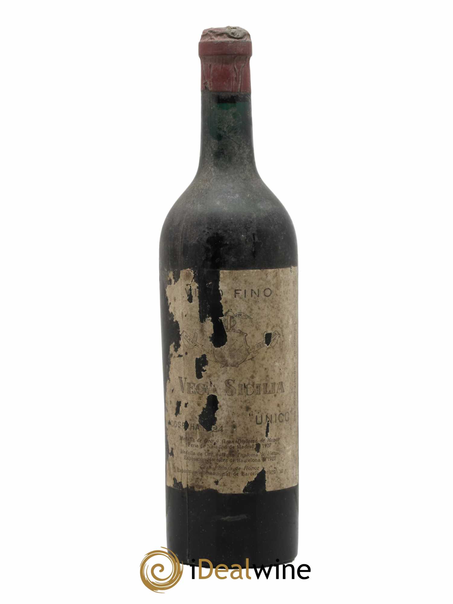Ribera Del Duero DO Vega Sicilia Unico Famille Alvarez 1924 - Lot de 1 bouteille - 0