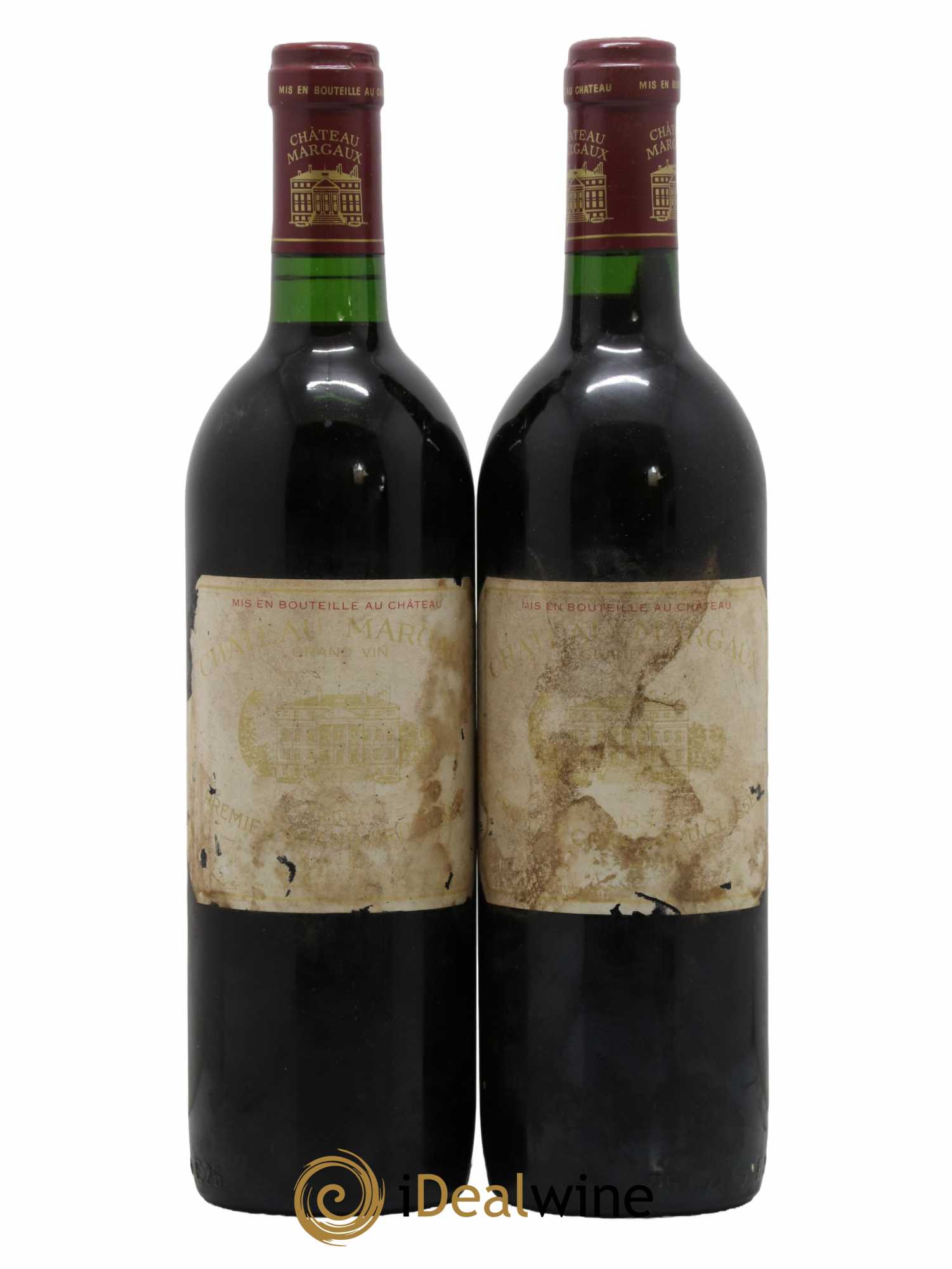 Château Margaux 1er Grand Cru Classé 1985 - Lot de 2 bouteilles - 0