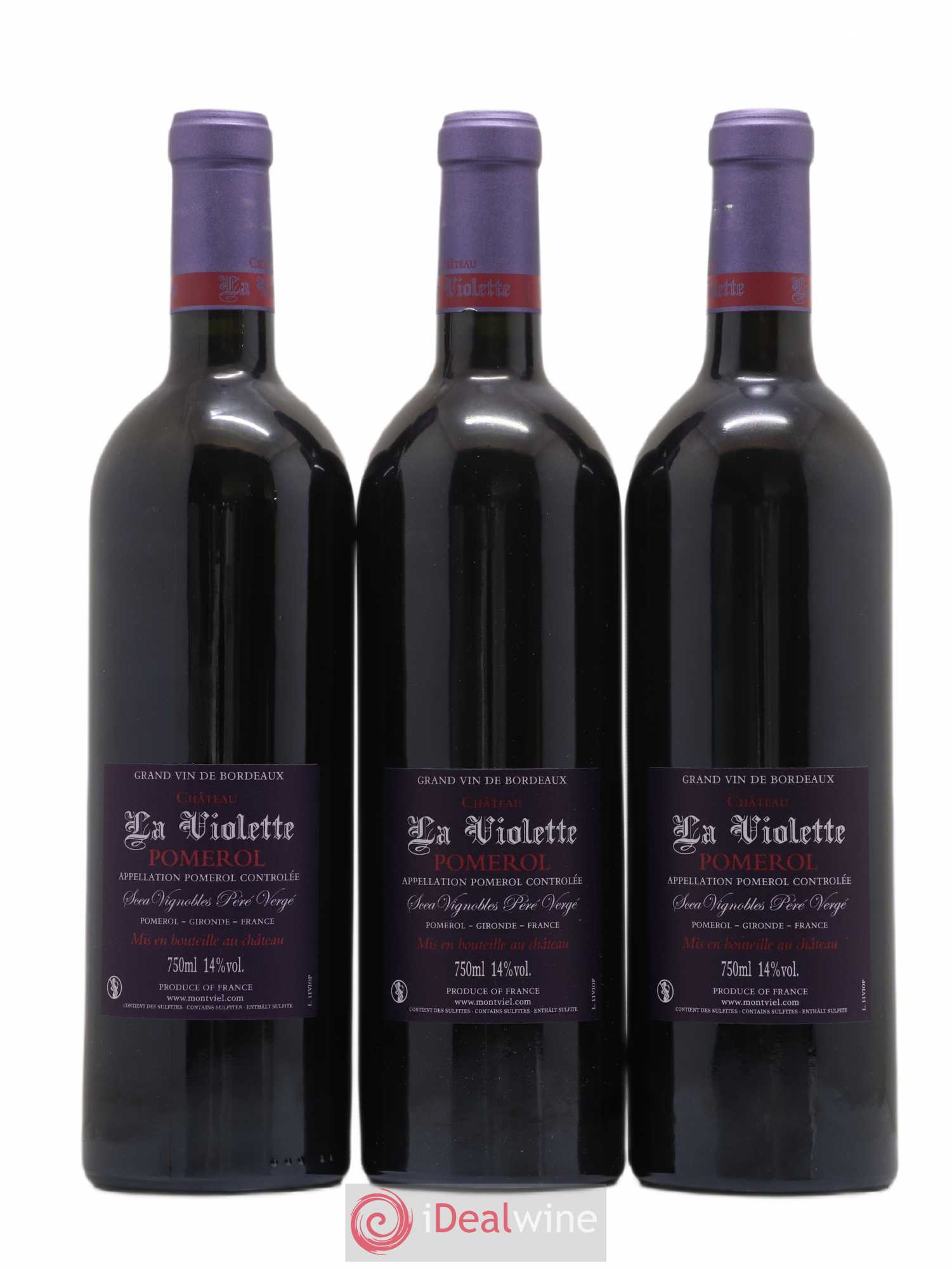 Château la Violette 2011 - Posten von 3 Flaschen - 1
