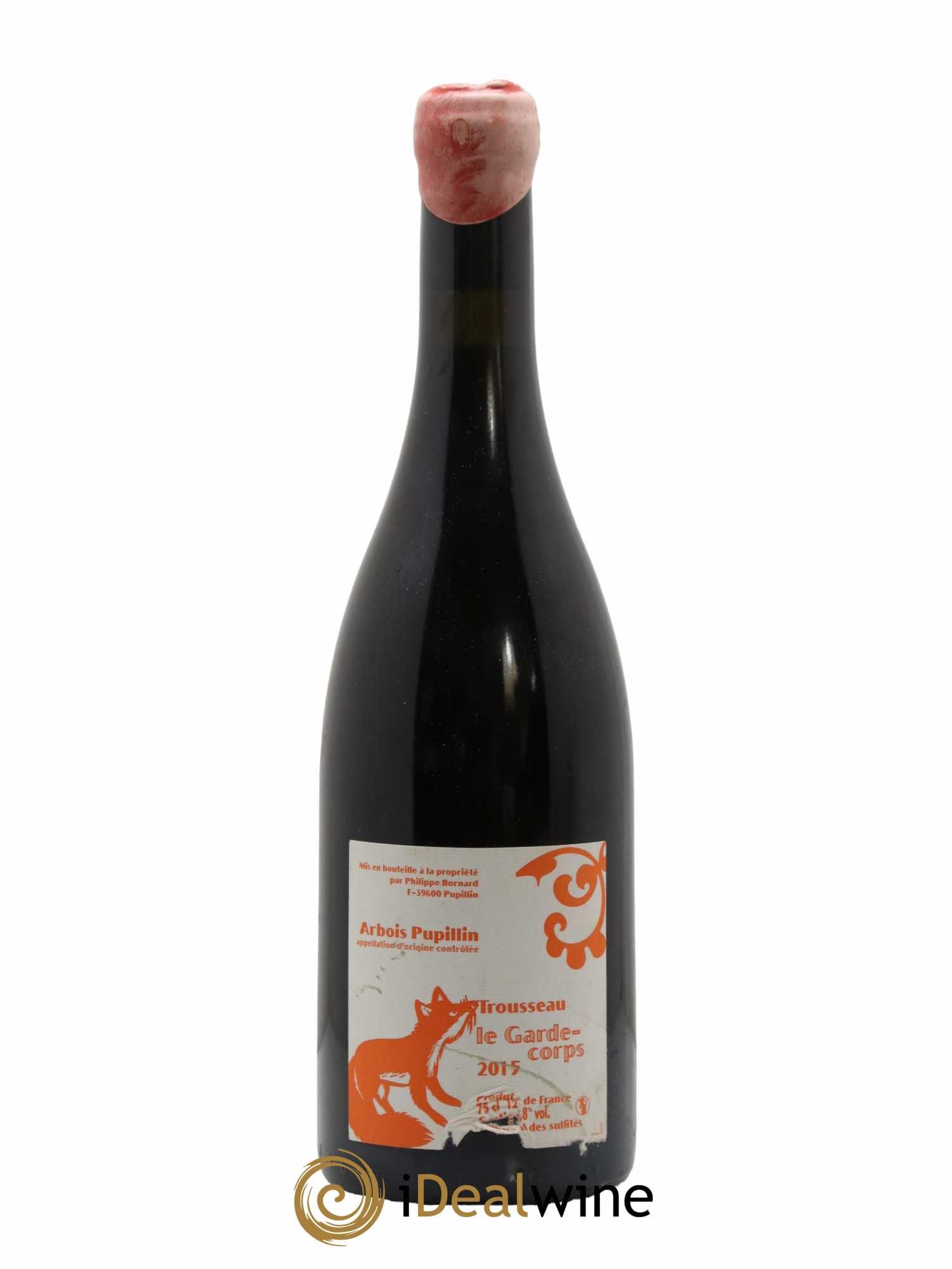 Arbois-Pupillin Trousseau Le Garde Corps Bornard 2015 - Lot de 1 bouteille - 0