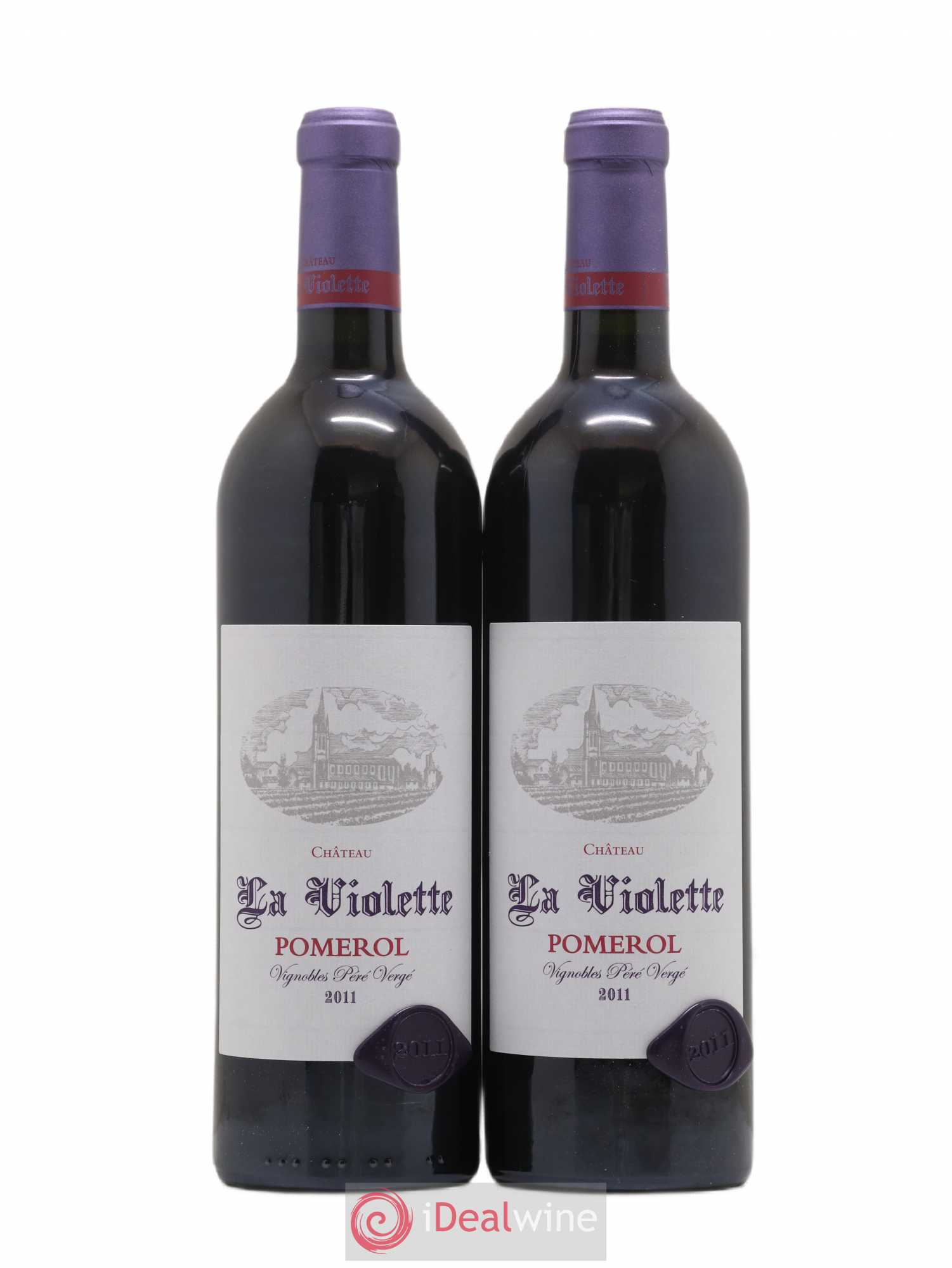 Château la Violette 2011 - Lot de 2 bouteilles - 0