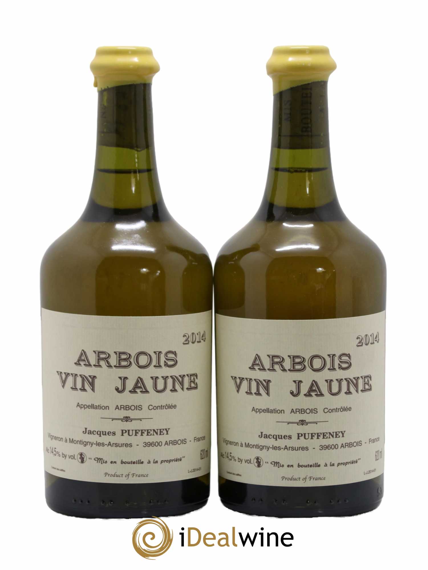 Arbois Vin Jaune Jacques Puffeney 2014 - Lotto di 2 bottiglie - 0