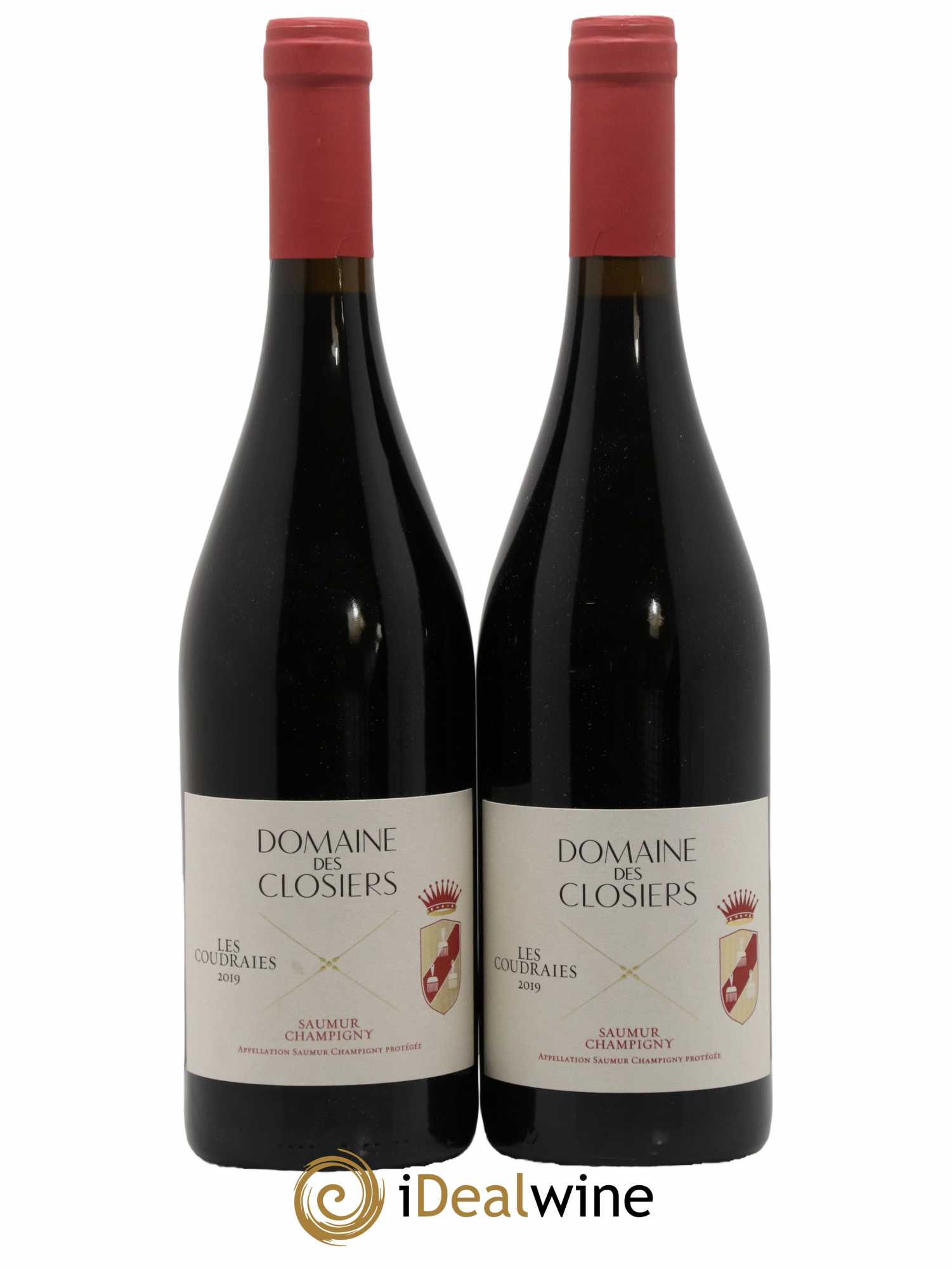 Saumur-Champigny Les Coudraies Domaine des Closiers 2019 - Lot de 2 bouteilles - 0