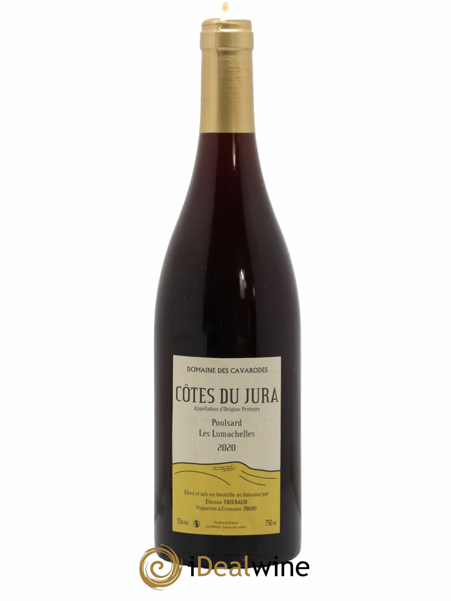Côtes du Jura Poulsard Les Lumachelles Cavarodes (Domaine des) - Etienne Thiébaud 2020 - Lot de 1 bouteille - 0
