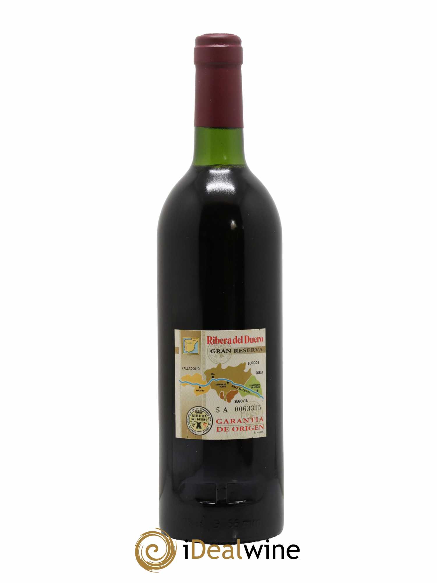 Ribera Del Duero DO Vega Sicilia Unico Famille Alvarez 1990 - Lot de 1 bouteille - 1
