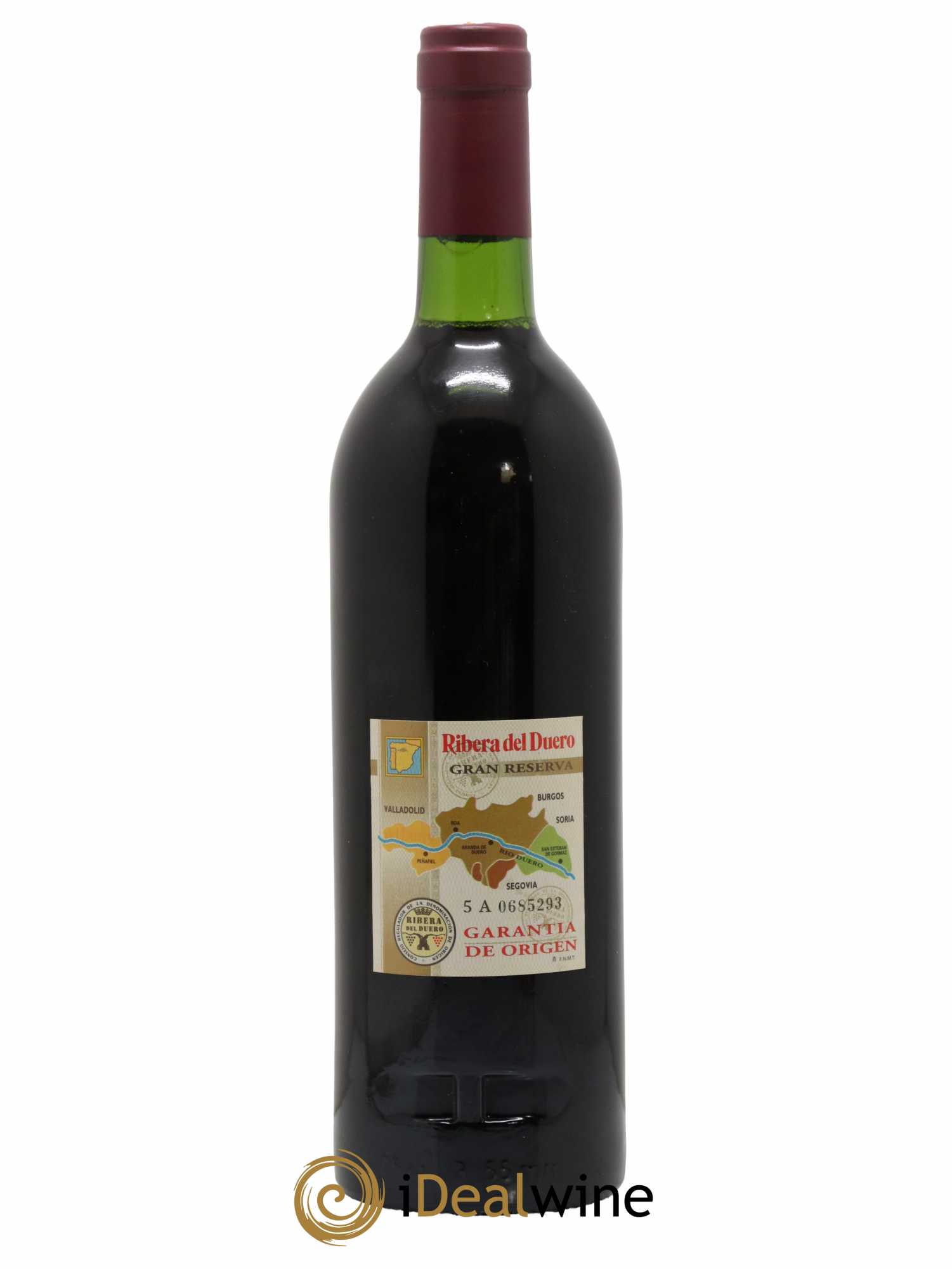 Ribera Del Duero DO Vega Sicilia Unico Famille Alvarez 1987 - Lot of 1 bottle - 1