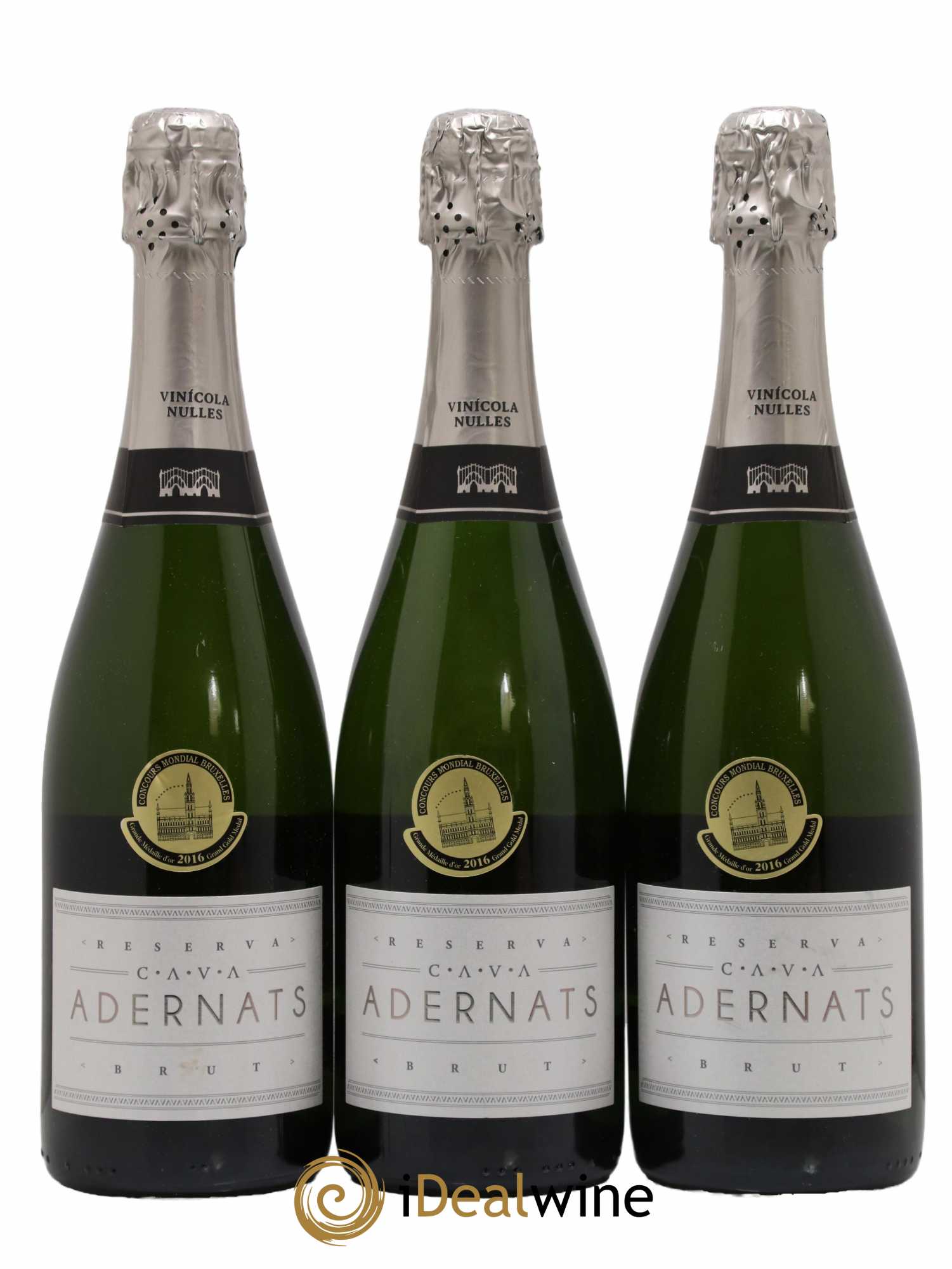 Espagne Cava Adernats Reserva - Lot de 6 bouteilles - 2