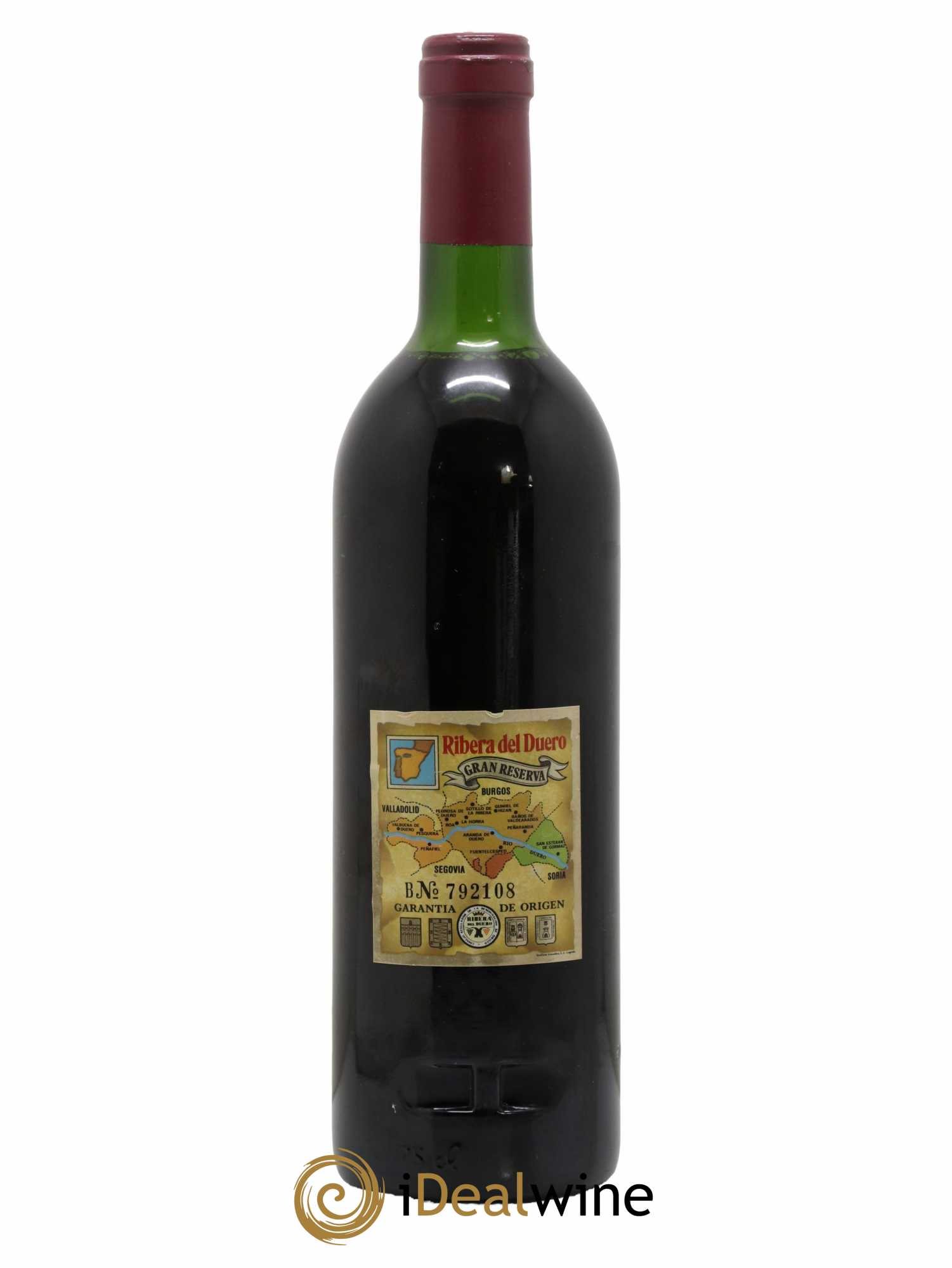 Ribera Del Duero DO Vega Sicilia Unico Famille Alvarez 1970 - Lot de 1 bouteille - 1