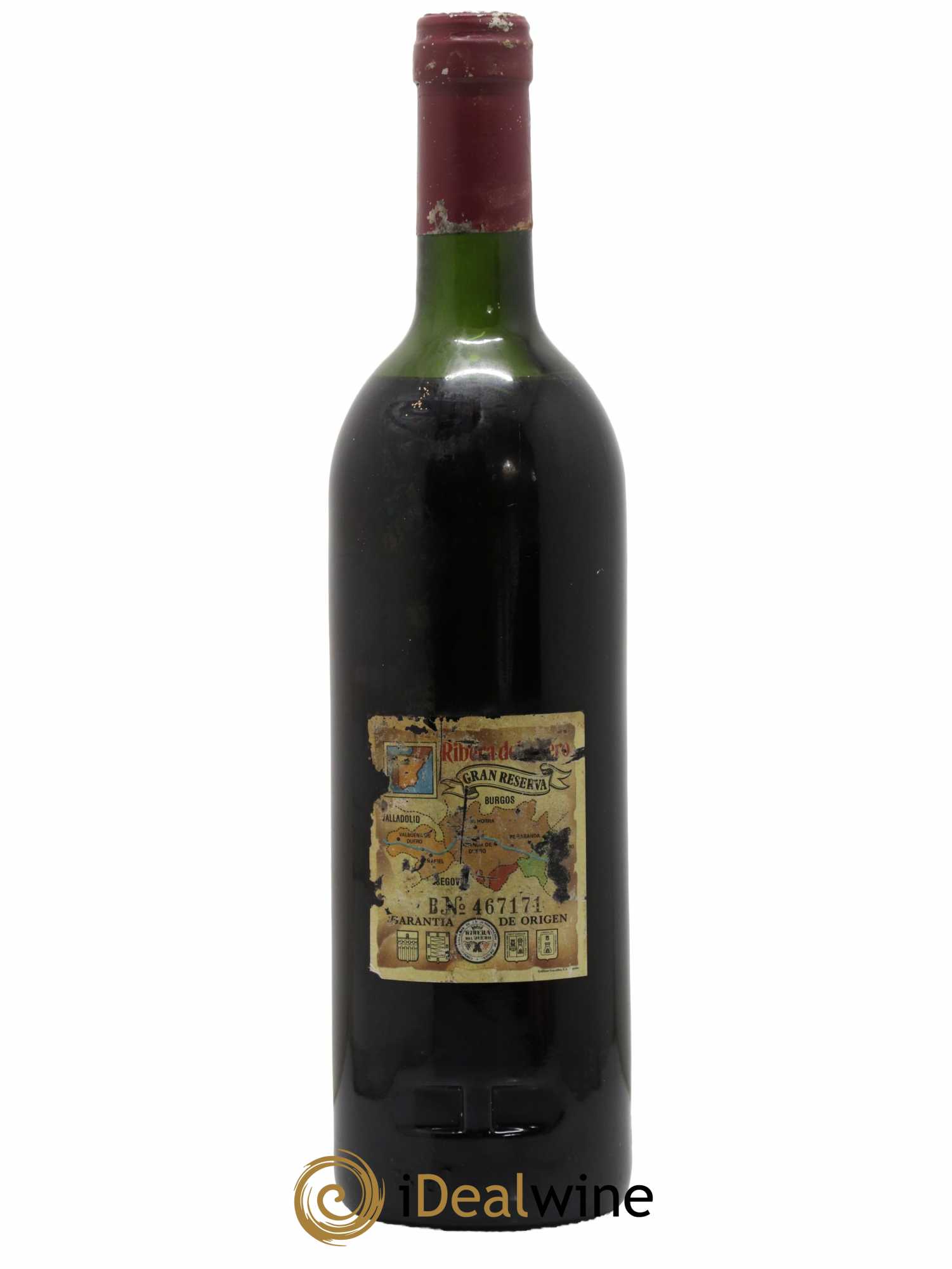 Ribera Del Duero DO Vega Sicilia Unico Famille Alvarez 1982 - Lot de 1 bouteille - 1