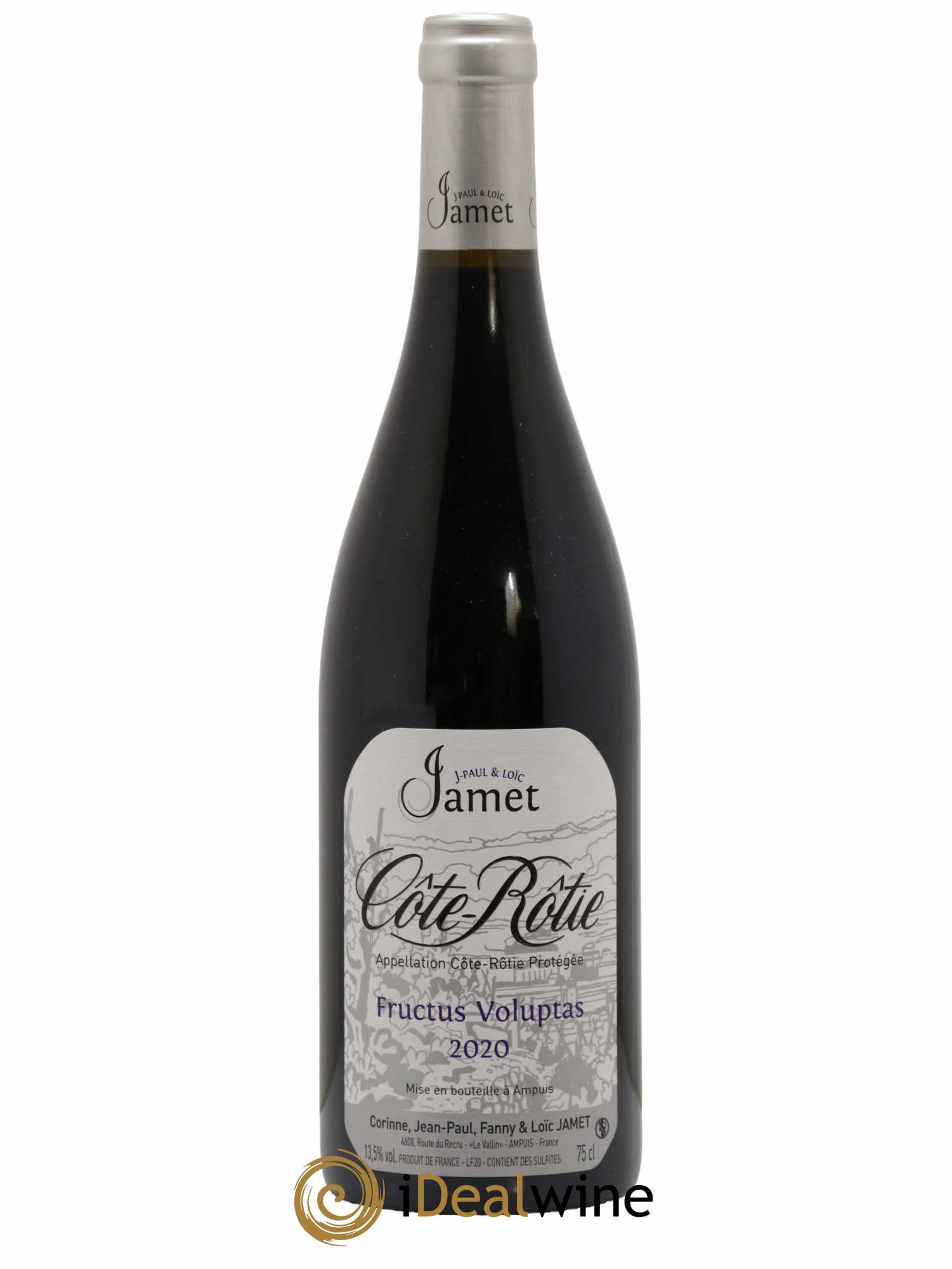 Côte-Rôtie Fructus Voluptas Jamet (Domaine) 2020 - Lotto di 1 bottiglia - 0