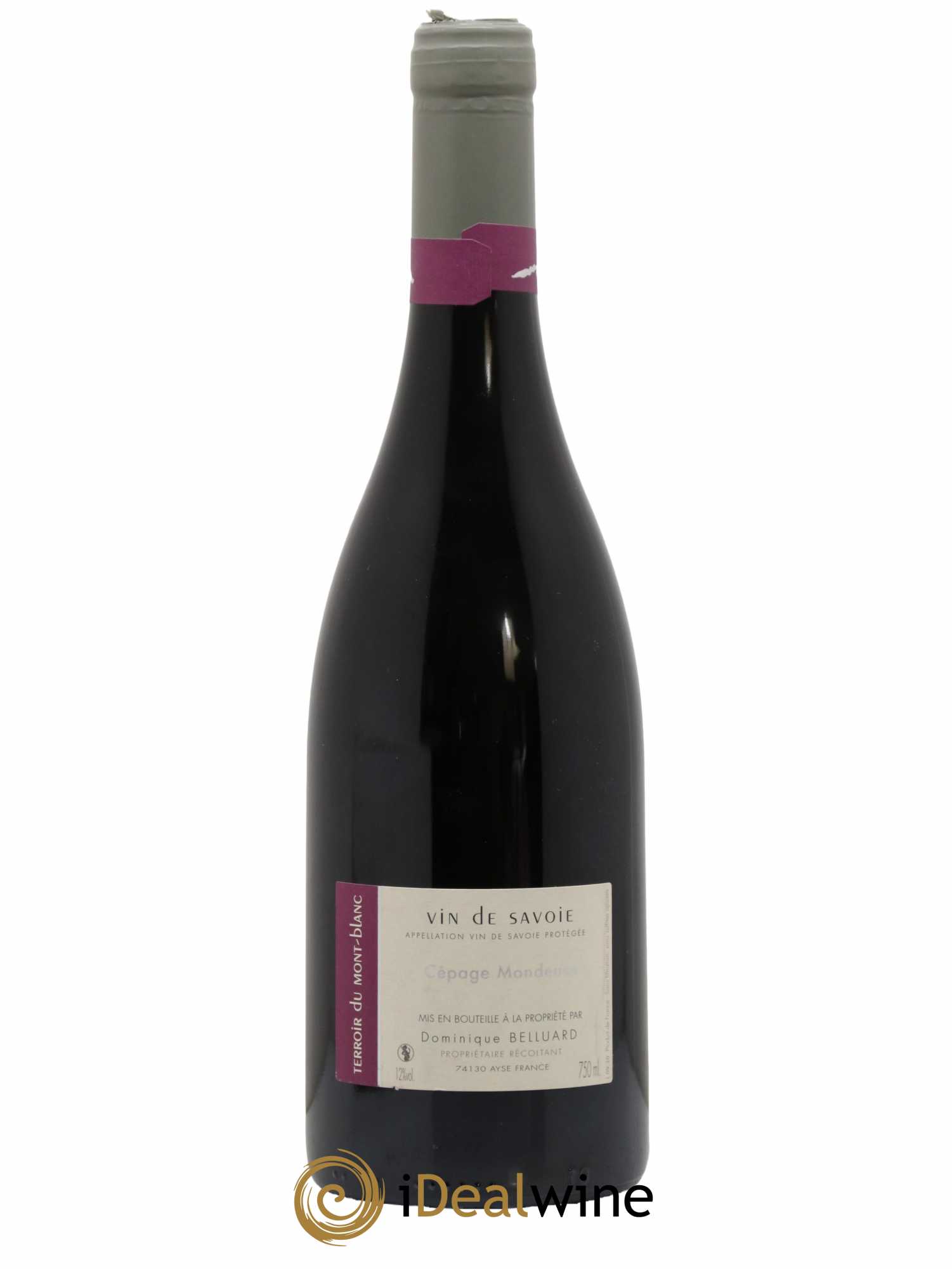 Vin de France Mondeuse Domaine Belluard 2020 - Lot de 1 bouteille - 1