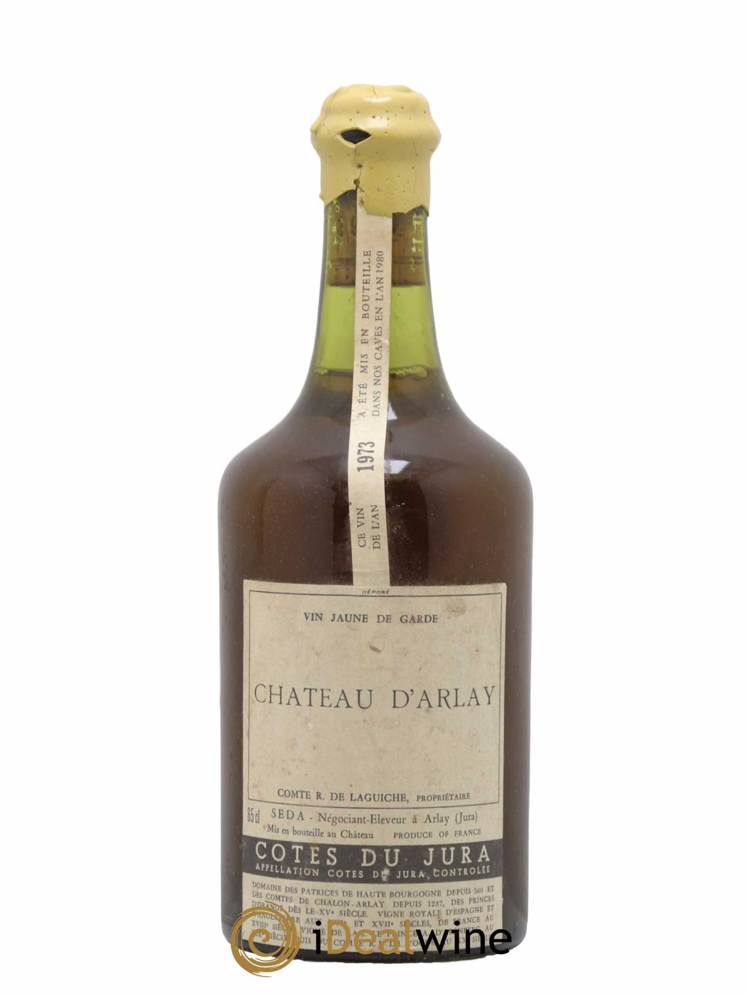 Côtes du Jura Vin jaune Château d'Arlay 1973 - Posten von 1 Flasche - 0