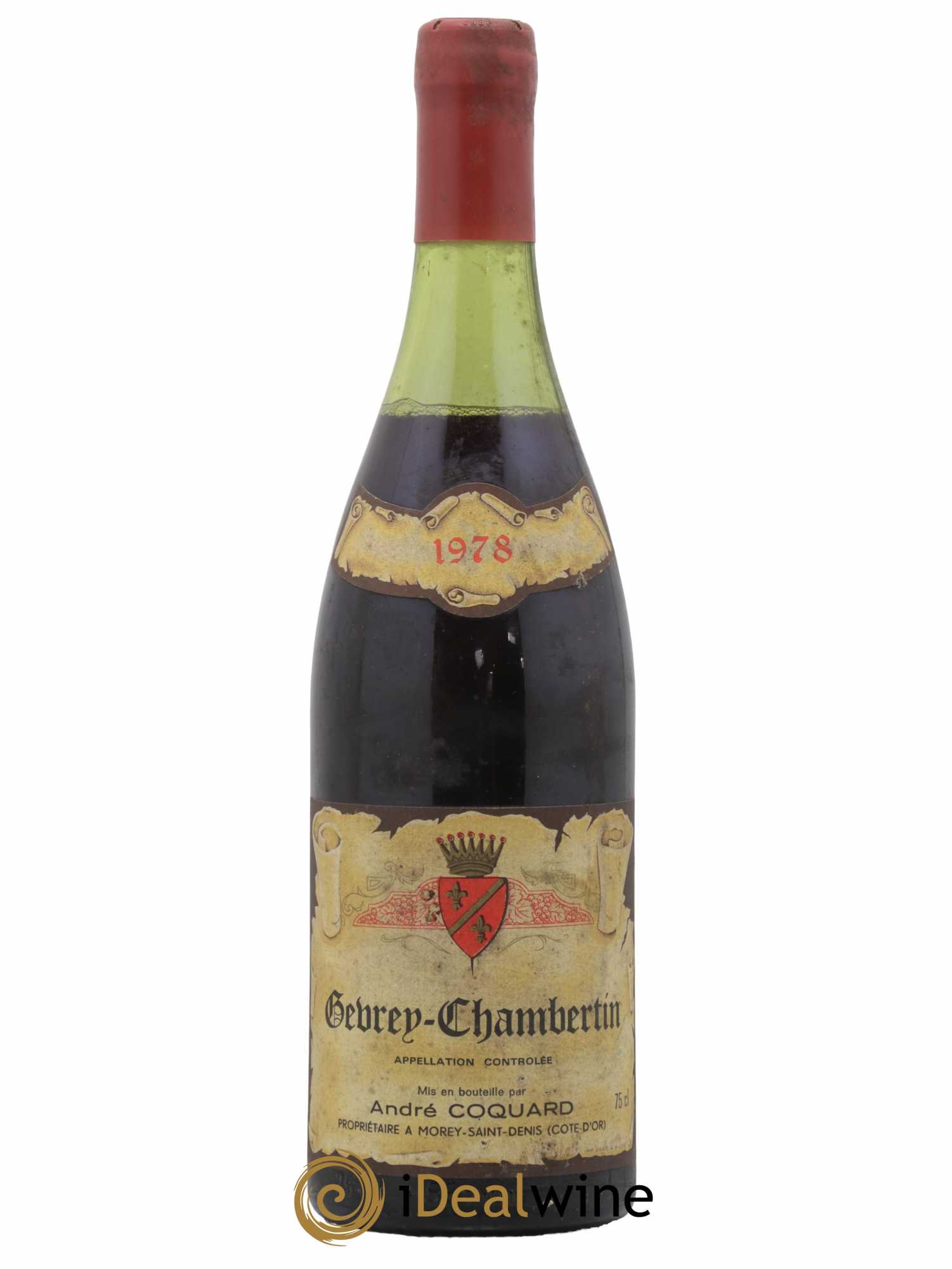 Gevrey-Chambertin André Coquard 1978 - Lot de 1 bouteille - 0