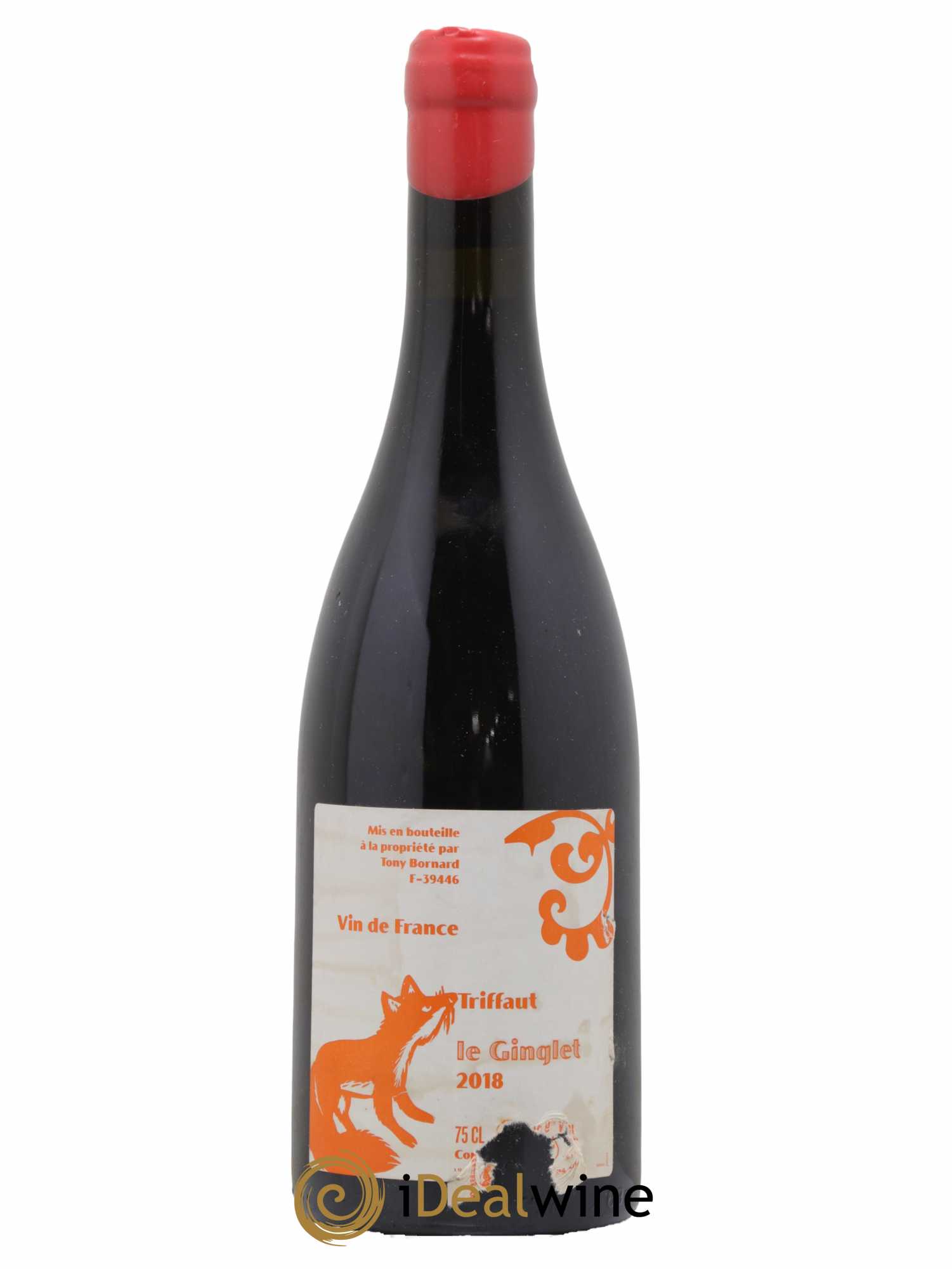 Vin de France Triffaut le Ginglet Bornard 2018 - Lot de 1 bouteille - 0