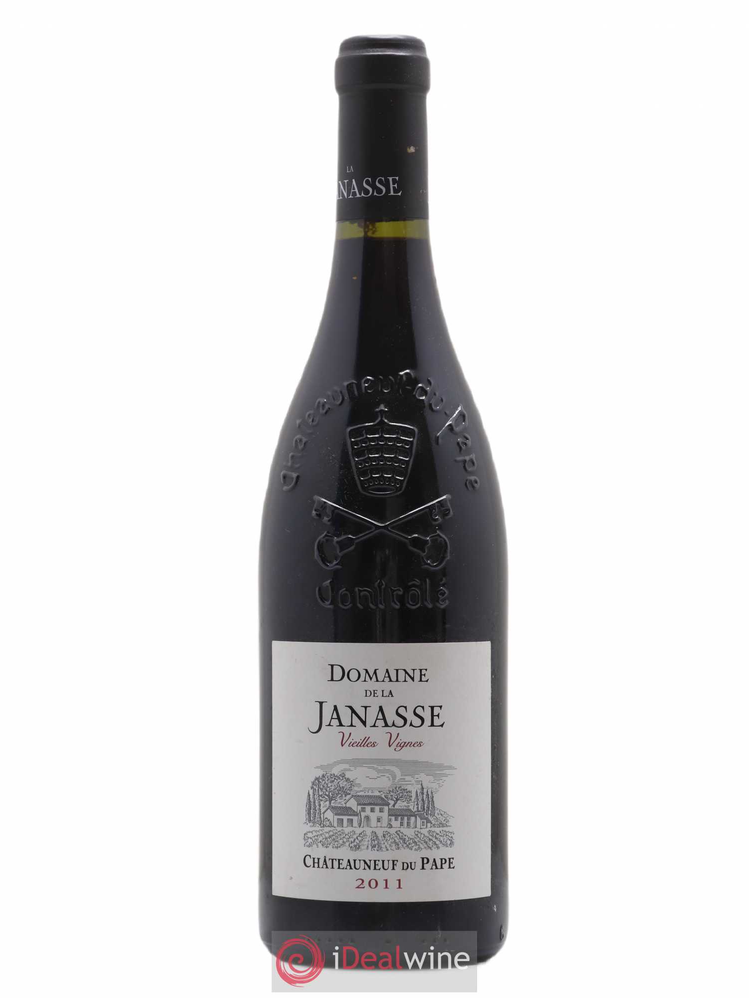 Châteauneuf-du-Pape Cuvée Vieilles Vignes La Janasse (Domaine de) 2011 - Lot de 1 bouteille - 0