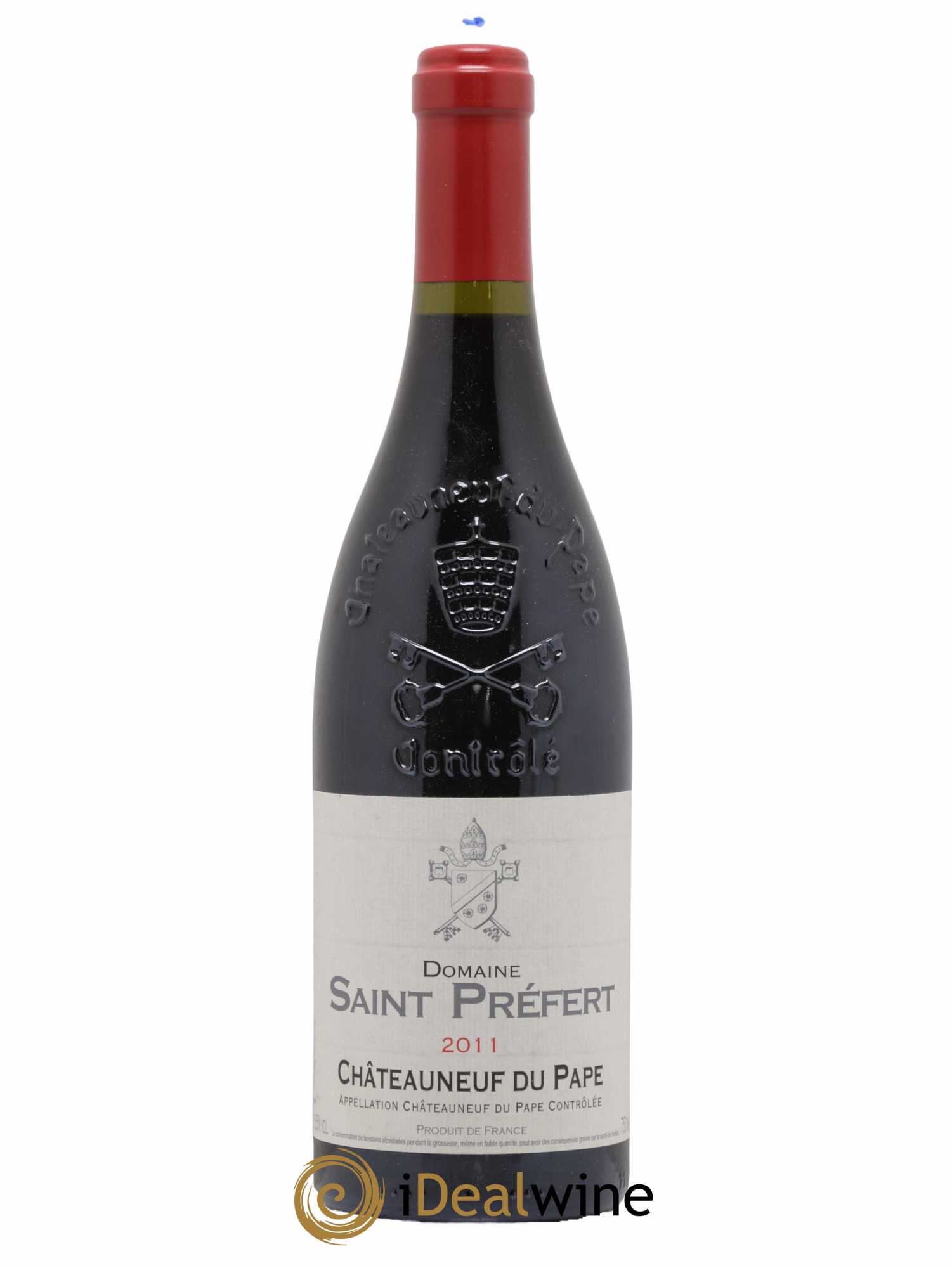 Châteauneuf-du-Pape Domaine Saint-Préfert 2011 - Lot de 1 bouteille - 0