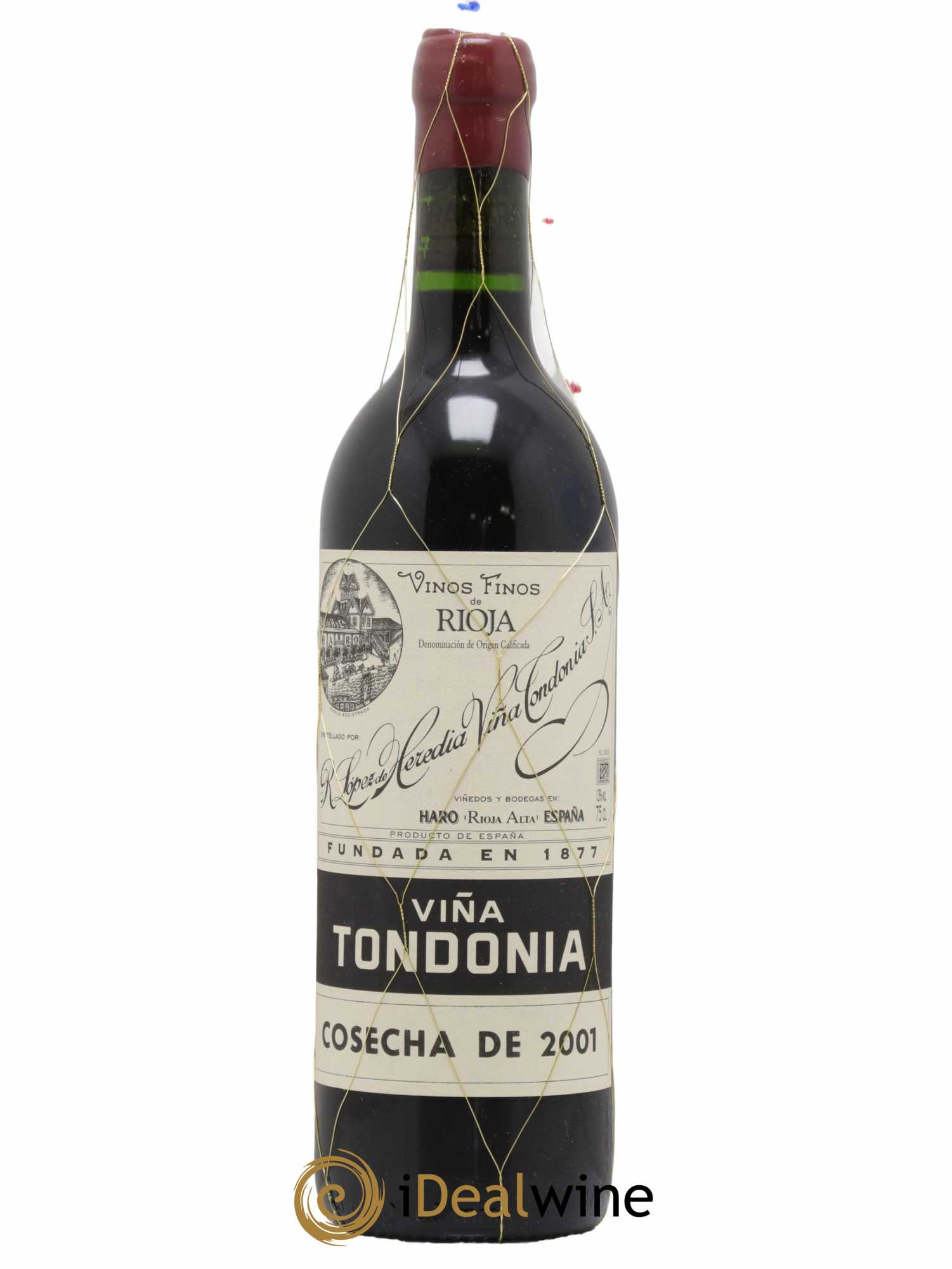 Rioja Gran Reserva Vina Tondonia R. Lopez de Heredia 2001 - Posten von 1 Flasche - 0