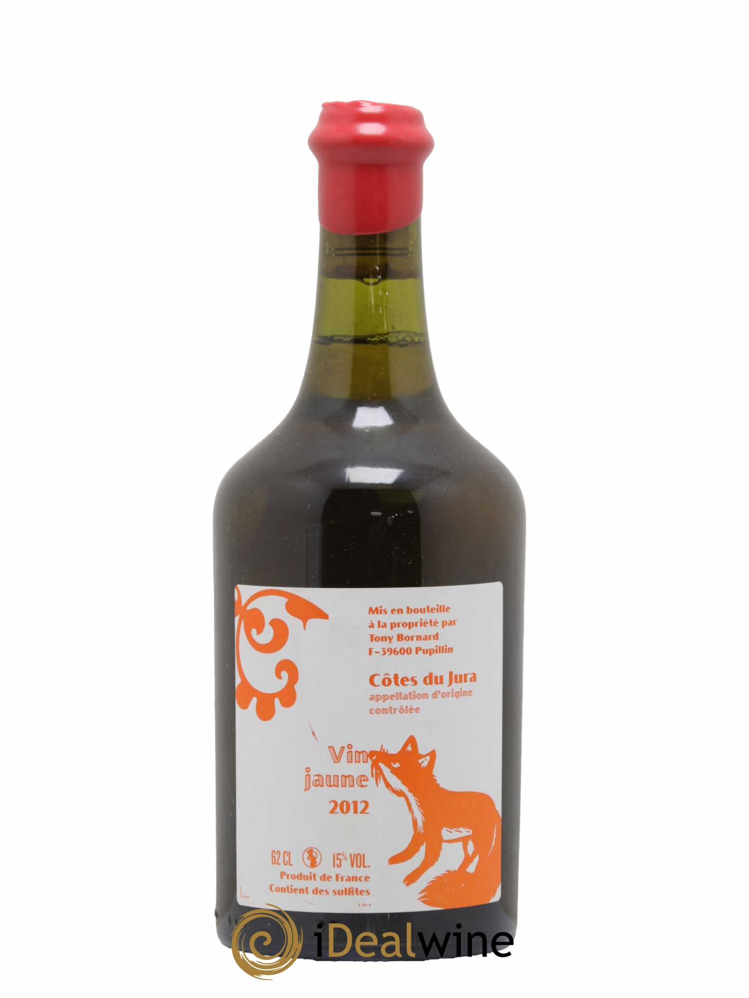 Côtes du Jura Vin Jaune Bornard 2012 - Posten von 1 Flasche - 0