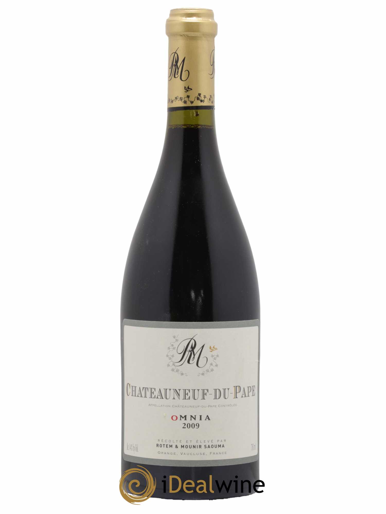 Châteauneuf-du-Pape Omnia Rotem et Mounir Saouma 2009 - Lot de 1 bouteille - 0