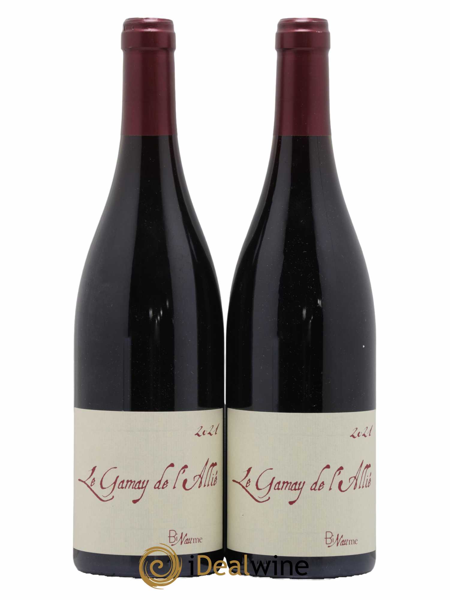 Vin de France Le Gamay de l'Allié Binaume Bizot-Naudin 2021 - Lot de 2 bouteilles - 0