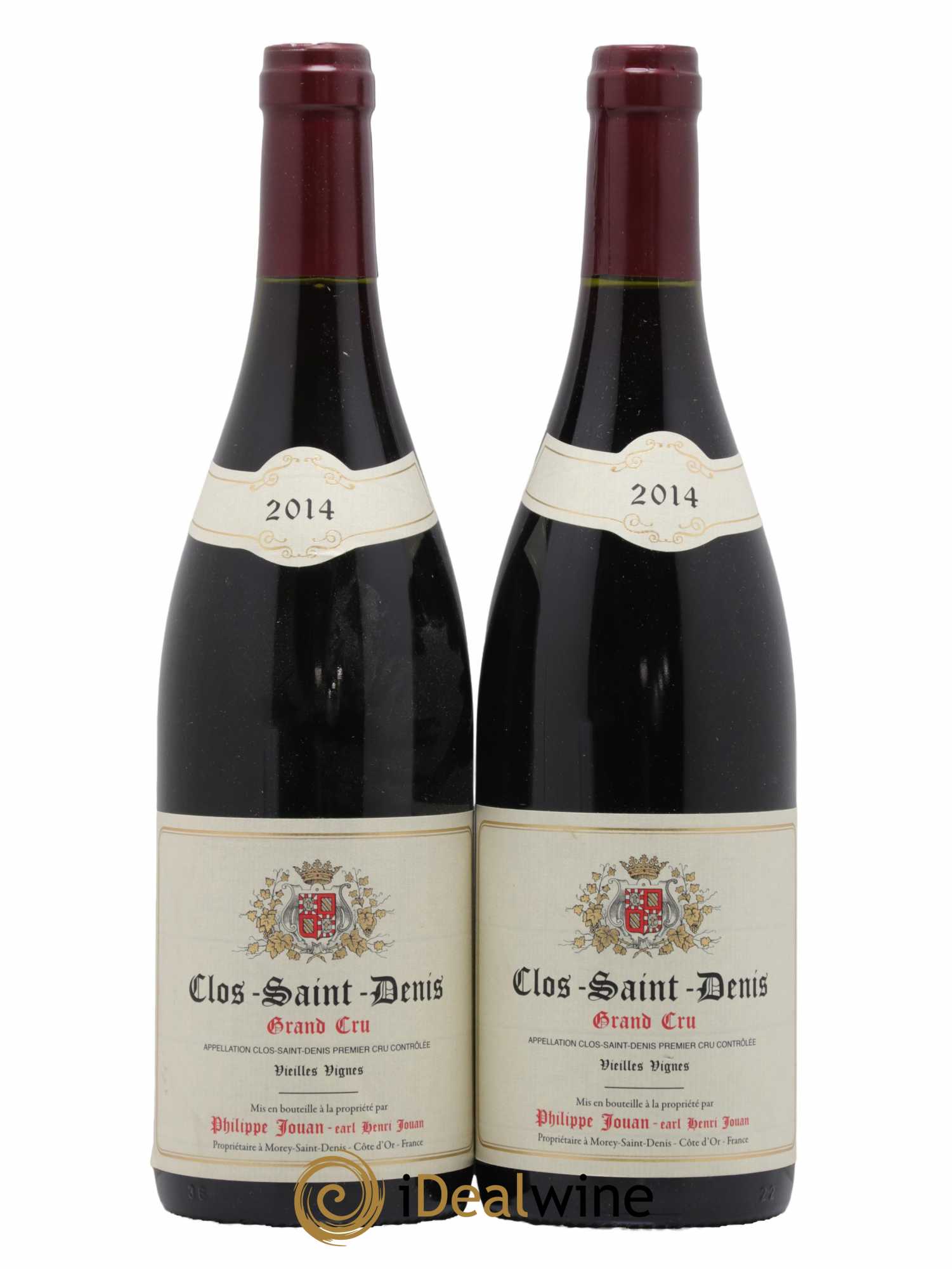 Clos Saint-Denis Grand Cru Vieilles Vignes Philippe Jouan 2014 - Lot de 2 bouteilles - 0