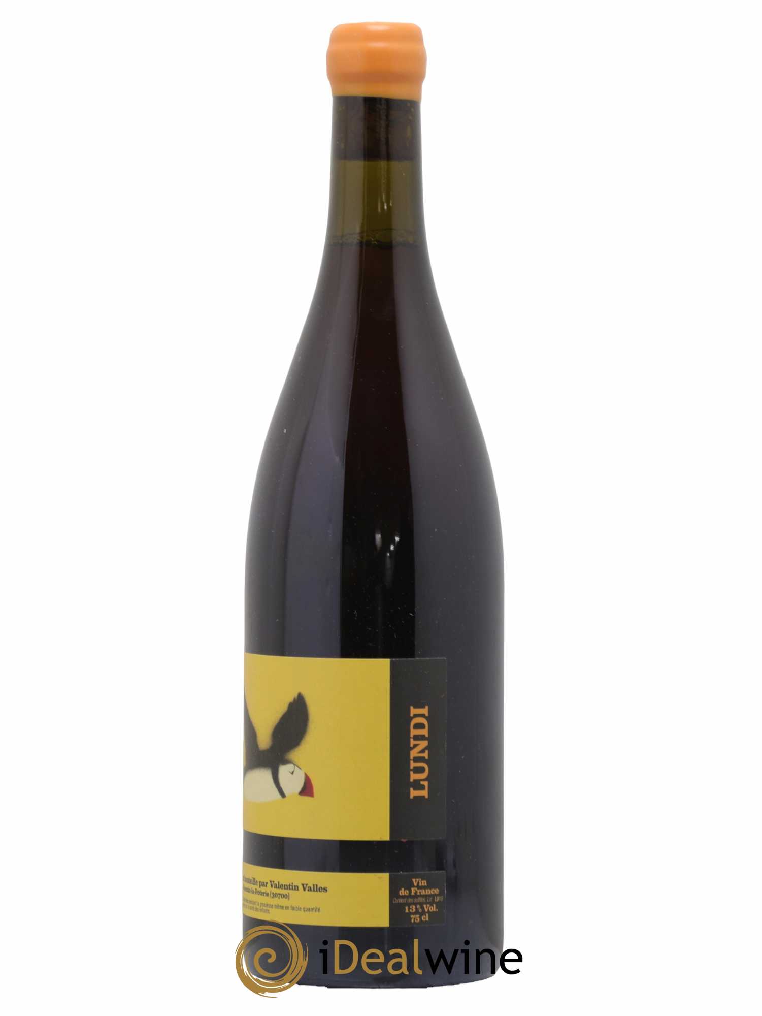 Vin de France Lundi Valentin Vallés 2018 - Lotto di 1 bottiglia - 1