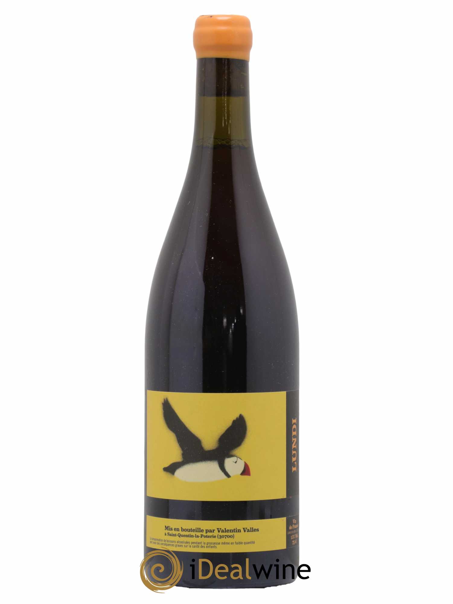 Vin de France Lundi Valentin Vallés 2018 - Lotto di 1 bottiglia - 0