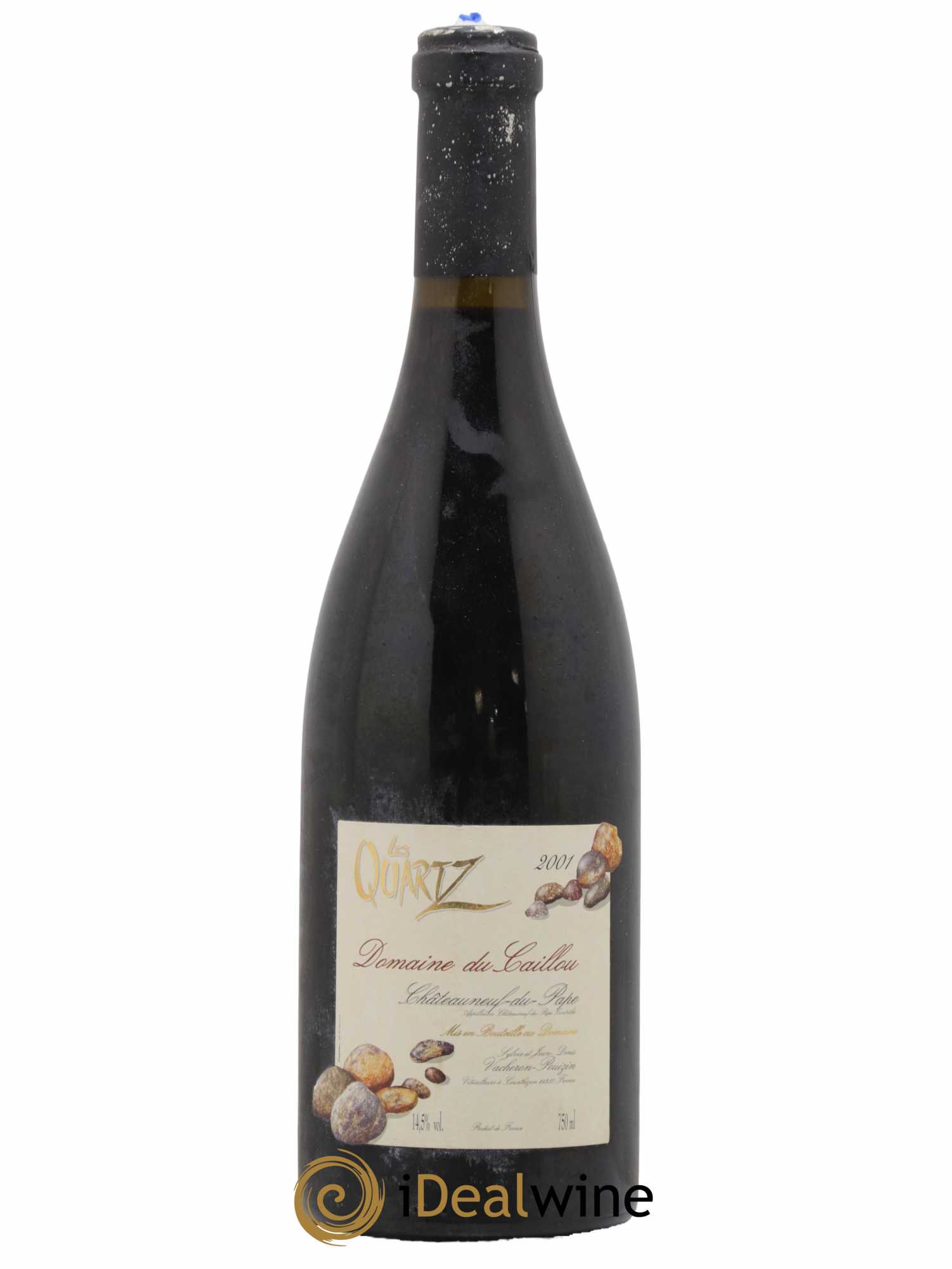 Châteauneuf-du-Pape Les Quartz Clos du Caillou 2001 - Lot de 1 bouteille - 0