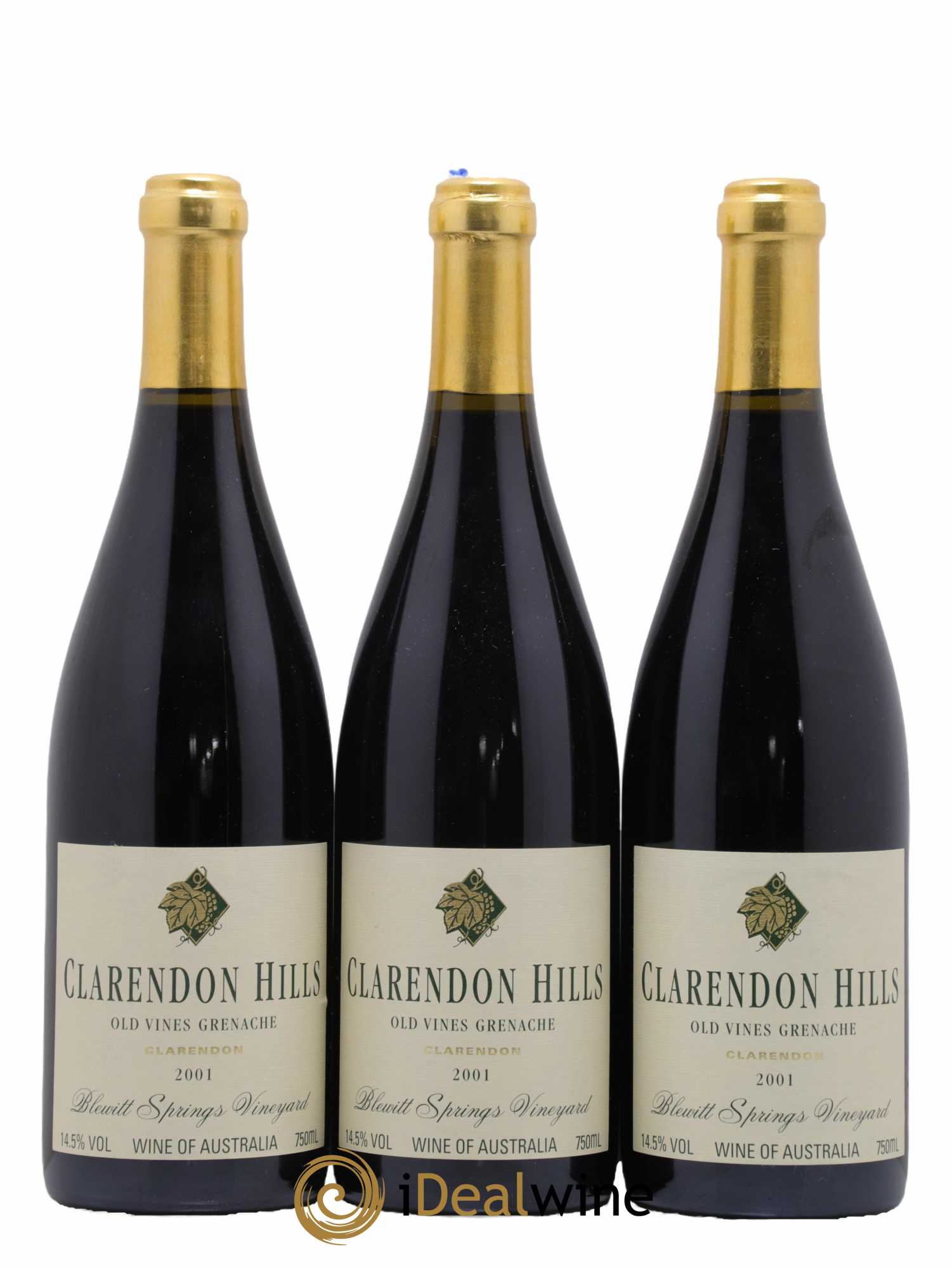 Australie Clarendon Hills Old Vines Grenache Blewitt Springs 2011 - Lot de 12 bouteilles - 2