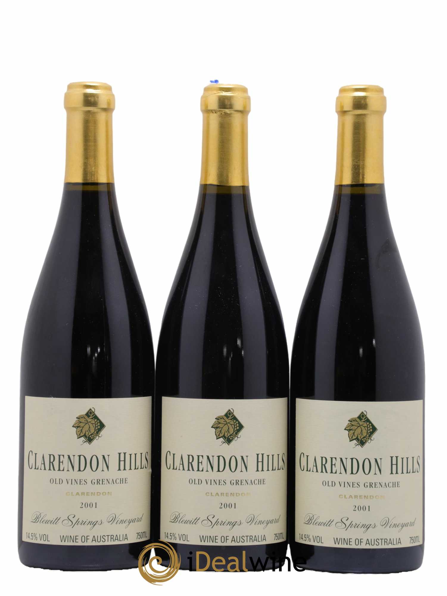 Australie Clarendon Hills Old Vines Grenache Blewitt Springs 2011 - Lot de 12 bouteilles - 4