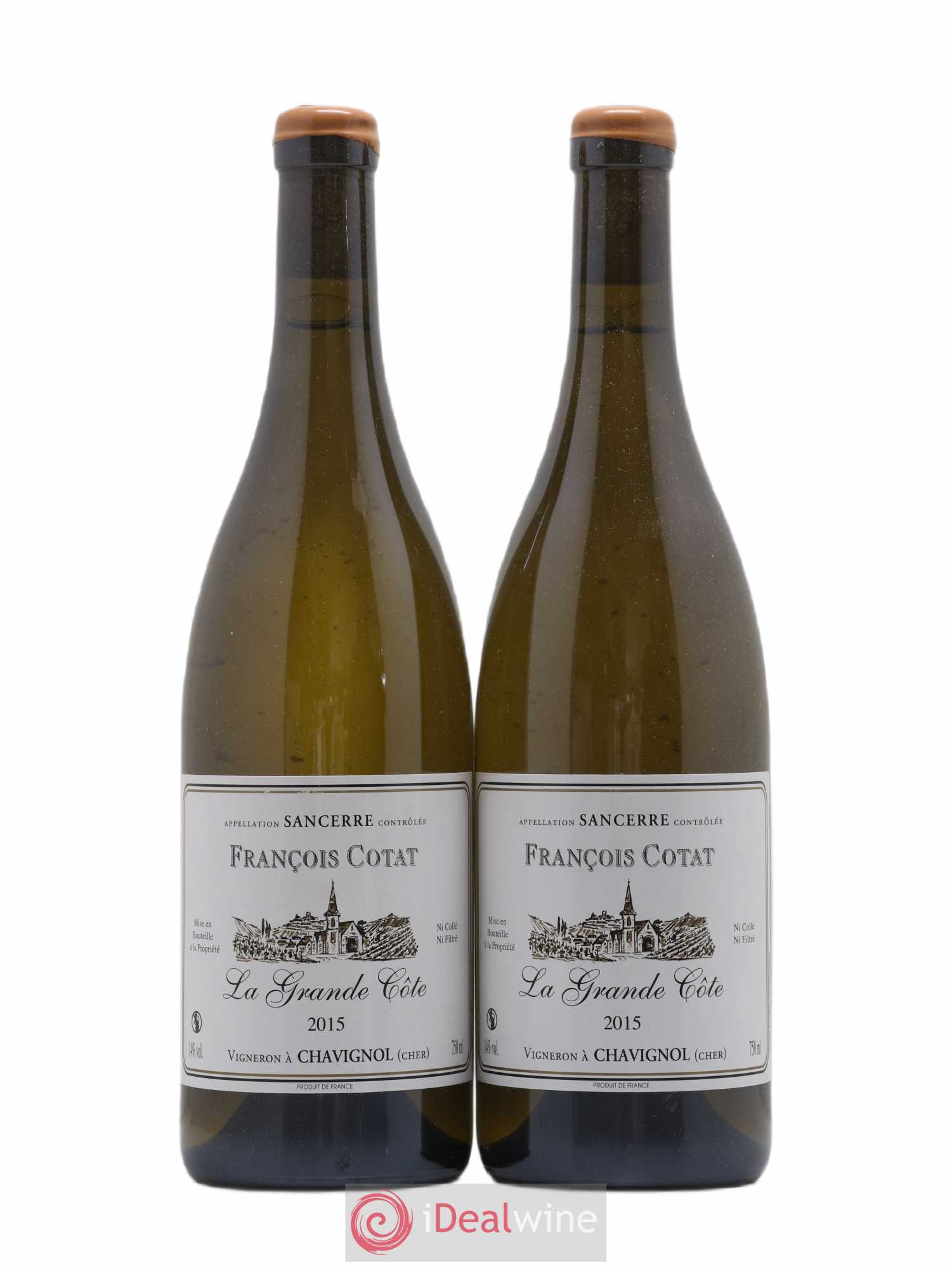 Sancerre La Grande Côte François Cotat 2015 - Lot de 2 bouteilles - 0