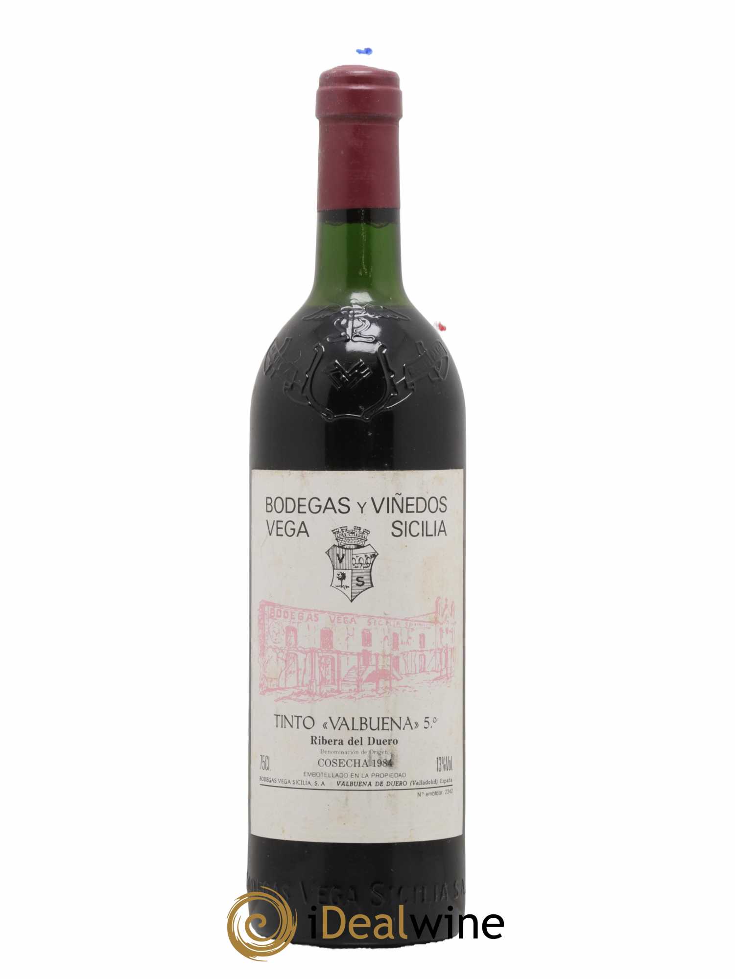 Ribera Del Duero DO Vega Sicilia Valbuena 5 ano Famille Alvarez 1984 - Lot de 1 bouteille - 0