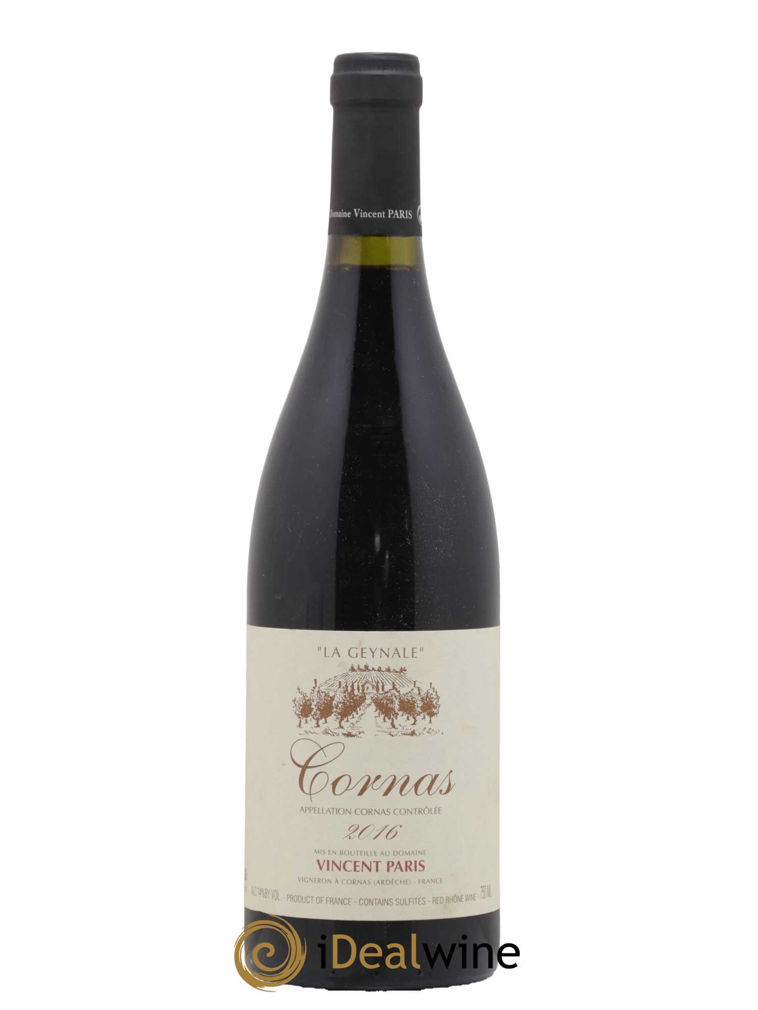 Cornas La Geynale Vincent Paris 2016 - Lot de 1 bouteille - 0