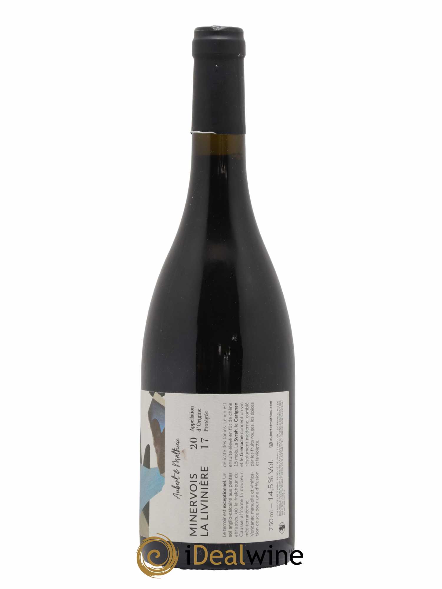 Minervois La Livinière Aubert Et Mathieu 2017 - Lot de 1 bouteille - 1