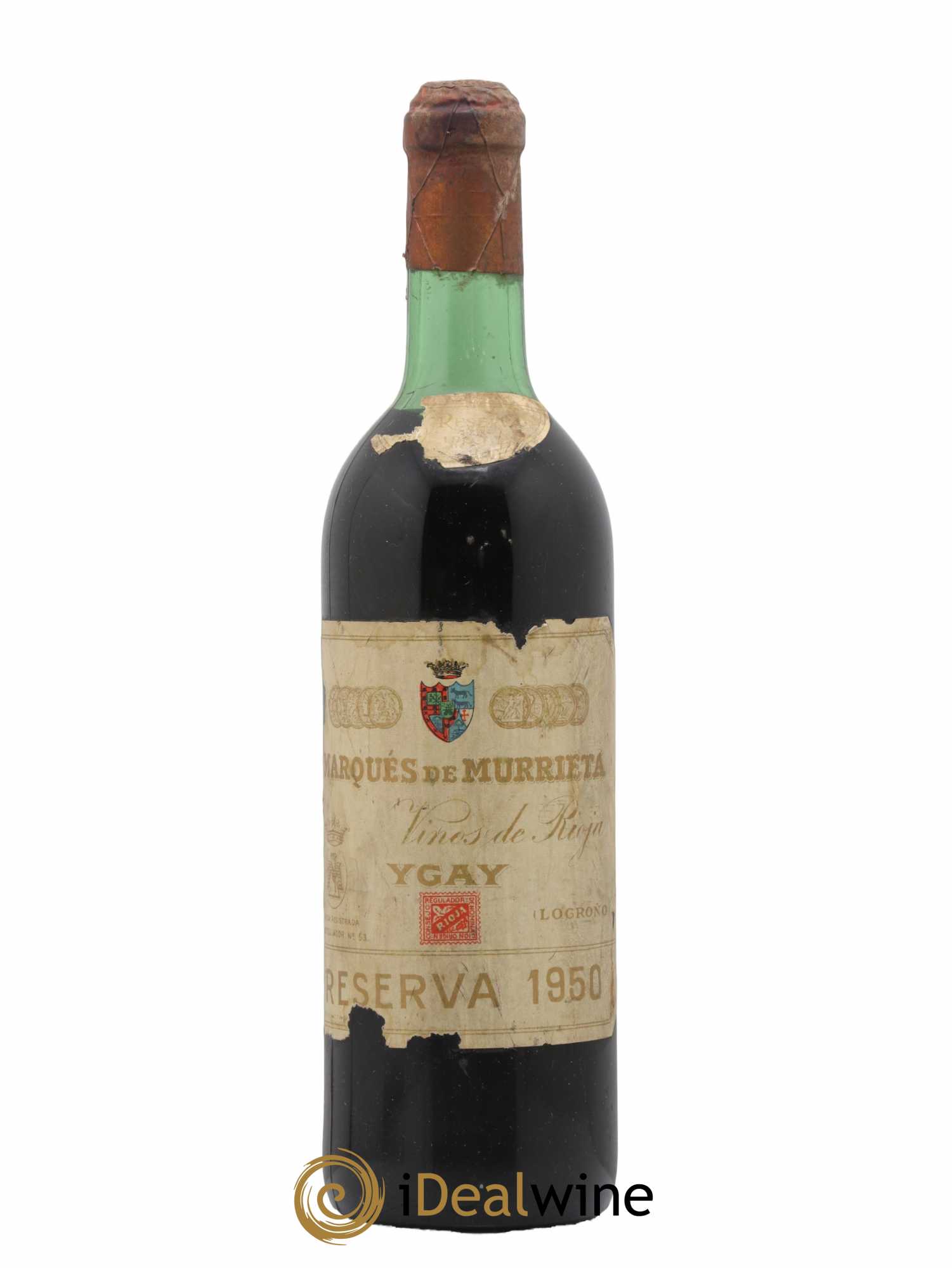 Rioja DOCA Castillo Ygay Reserva Especial Marqués de Murrieta 1950 - Lot de 1 bouteille - 0