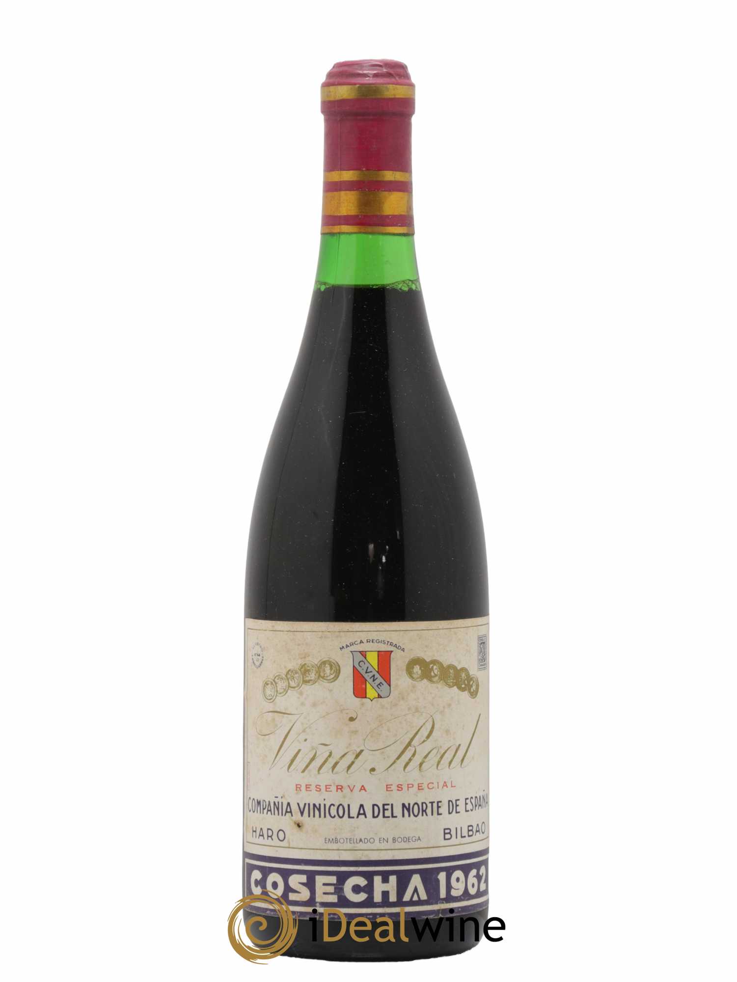 Rioja Vina Real Reserva Especial Compania Vinicola del Norte de Espana 1962 - Lot de 1 bouteille - 0