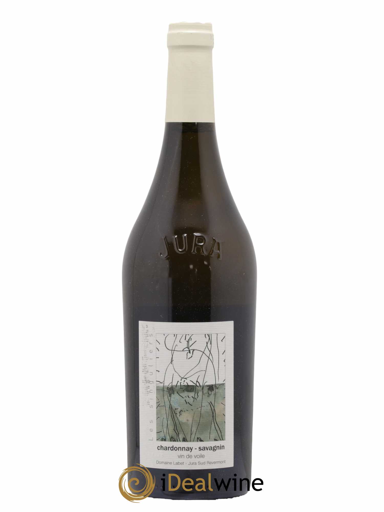 Côtes du Jura Vin de Voile Chardonnay-Savagnin cuvée de garde Romain - Julien - Charline Labet 2019 - Lot of 1 bottle - 0