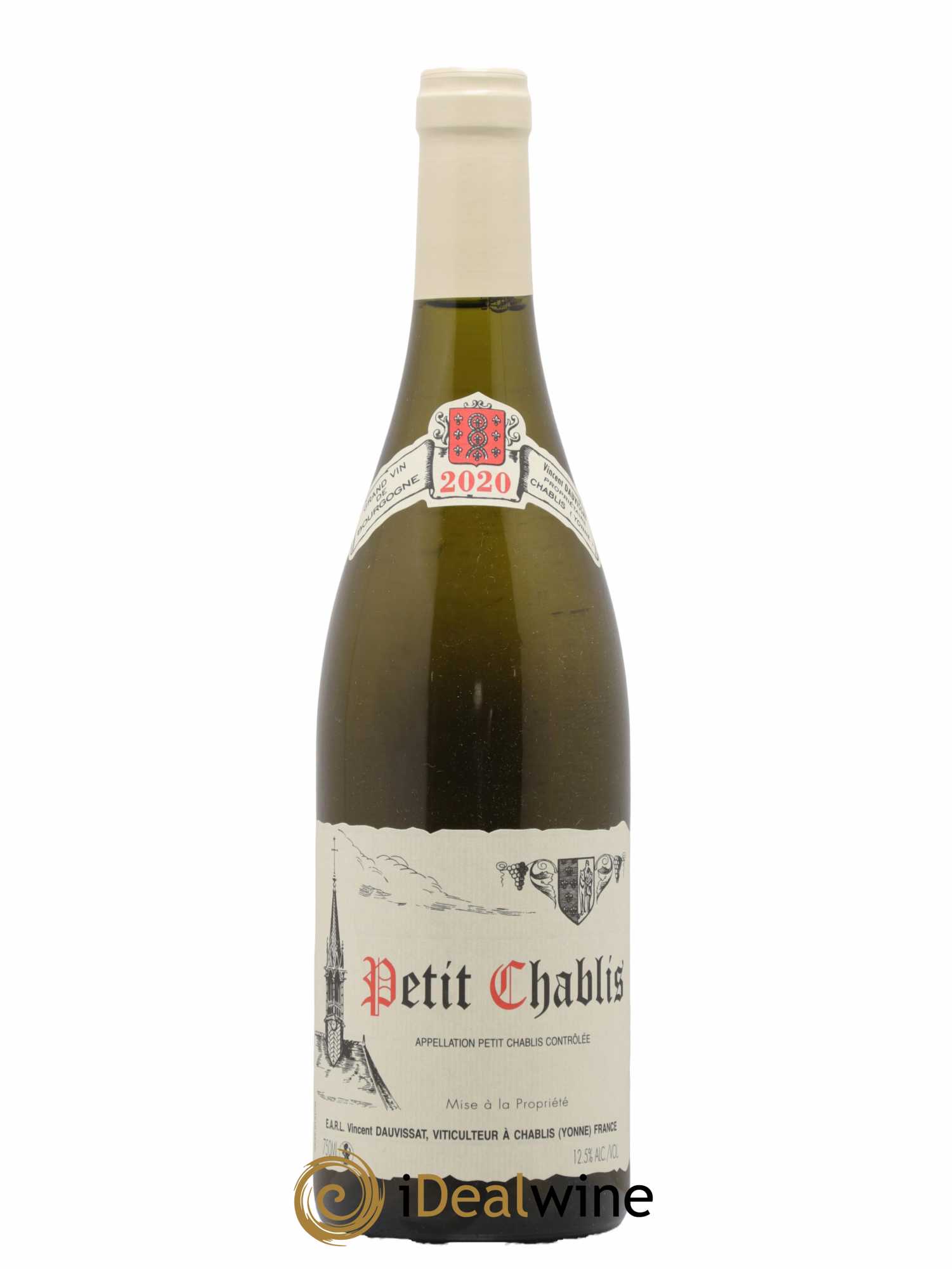 Petit Chablis Vincent Dauvissat (Domaine) 2020 - Lot de 1 bouteille - 0