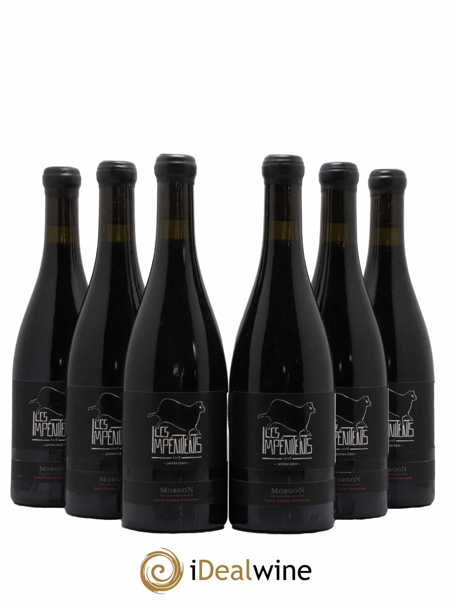 Morgon Javernières Les Impénitents Louis-Claude Desvignes 2018 - Lot de 6 bouteilles - 0
