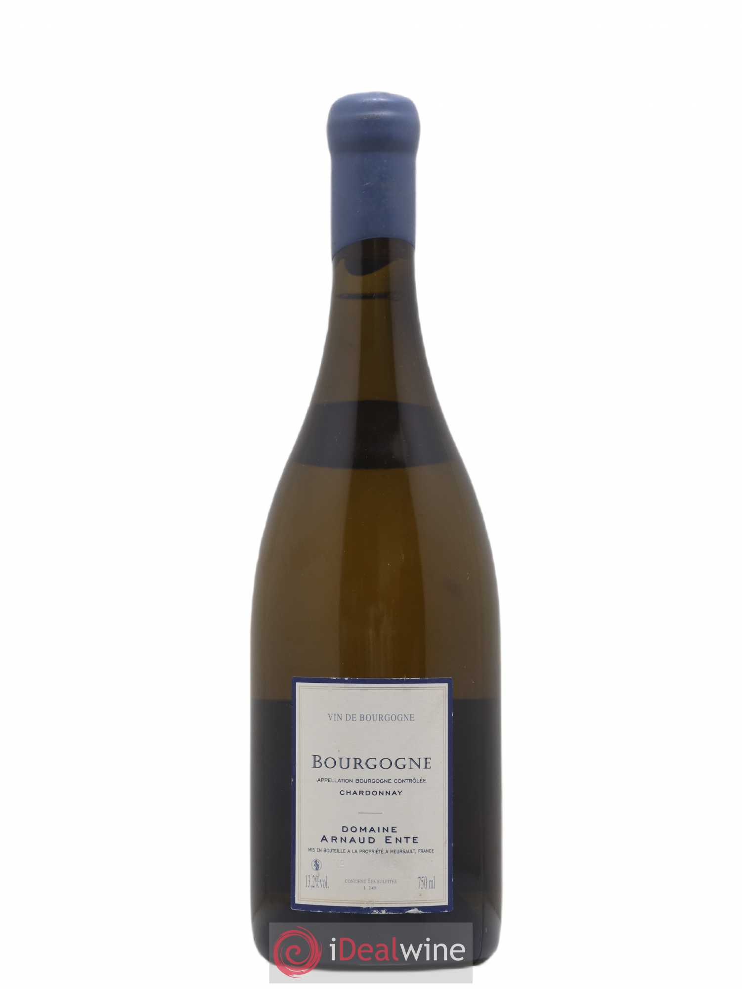 Bourgogne Chardonnay Arnaud Ente 2008 - Lot de 1 bouteille - 1