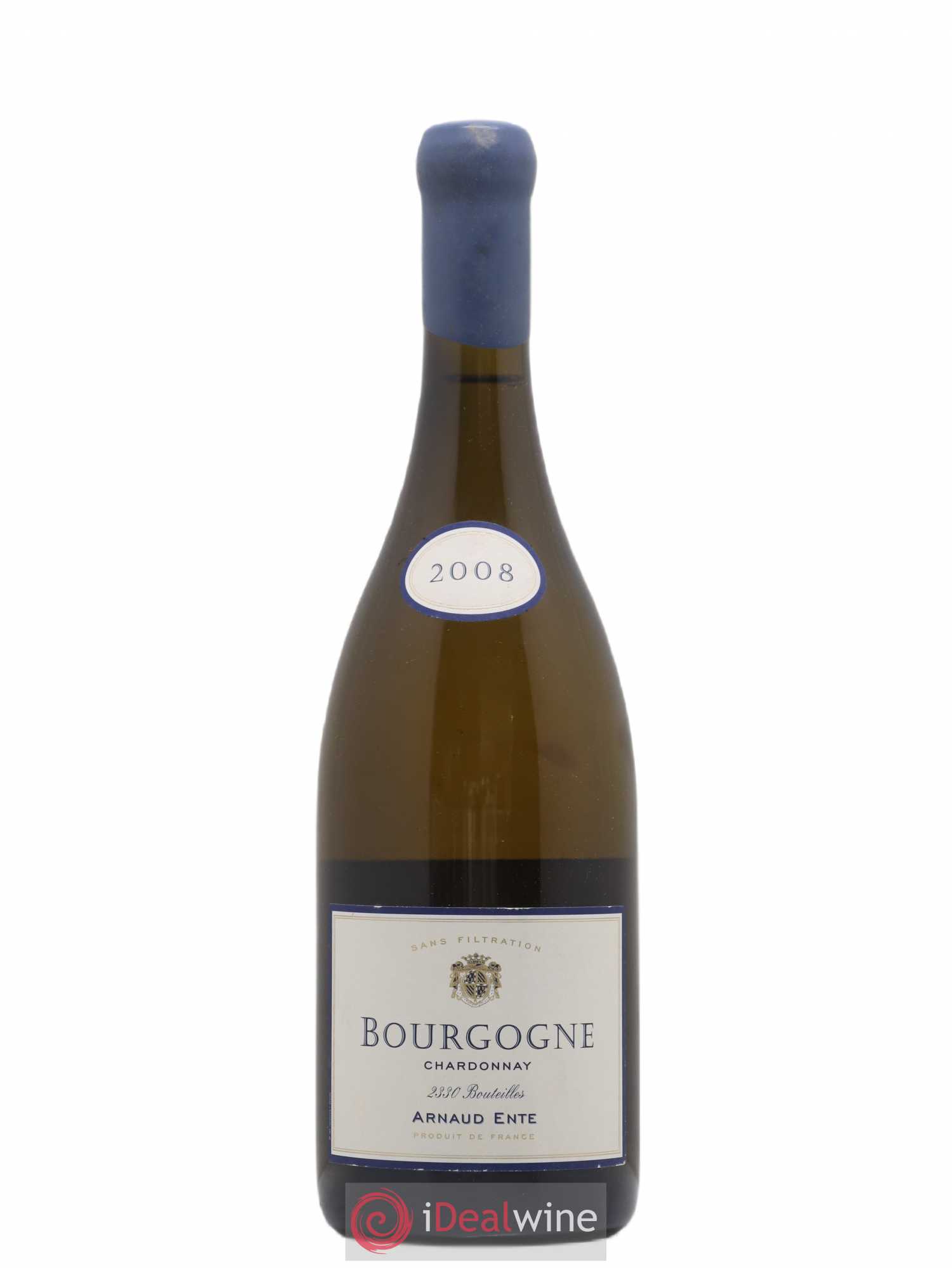 Bourgogne Chardonnay Arnaud Ente 2008 - Lot de 1 bouteille - 0