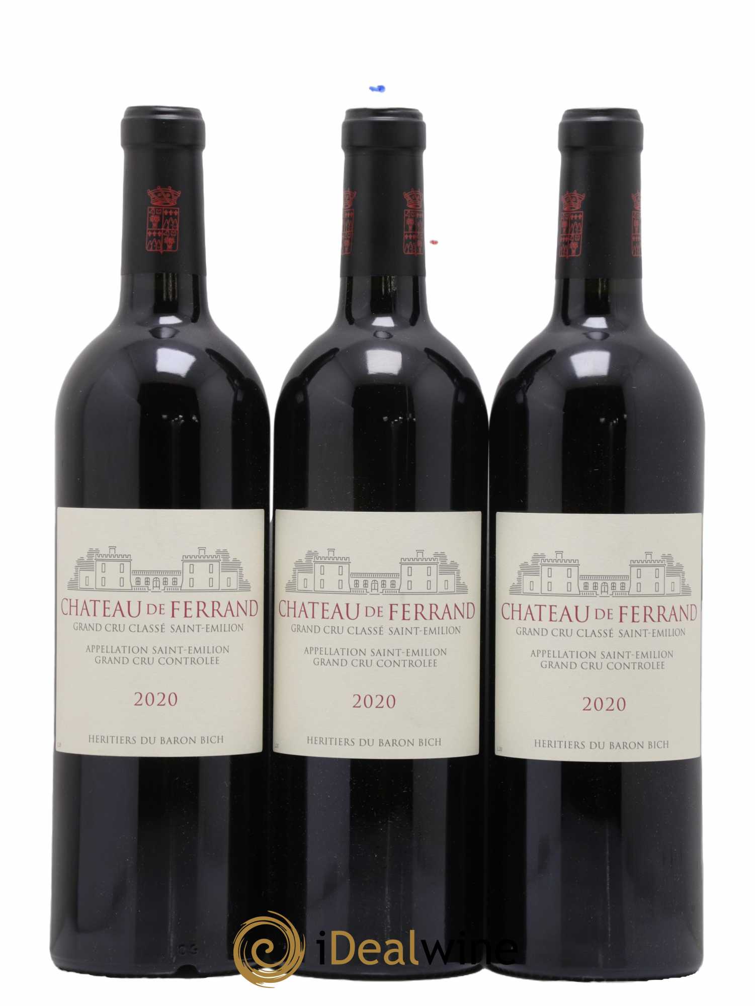 Château de Ferrand Grand Cru Classé 2020 - Posten von 3 Flaschen - 0