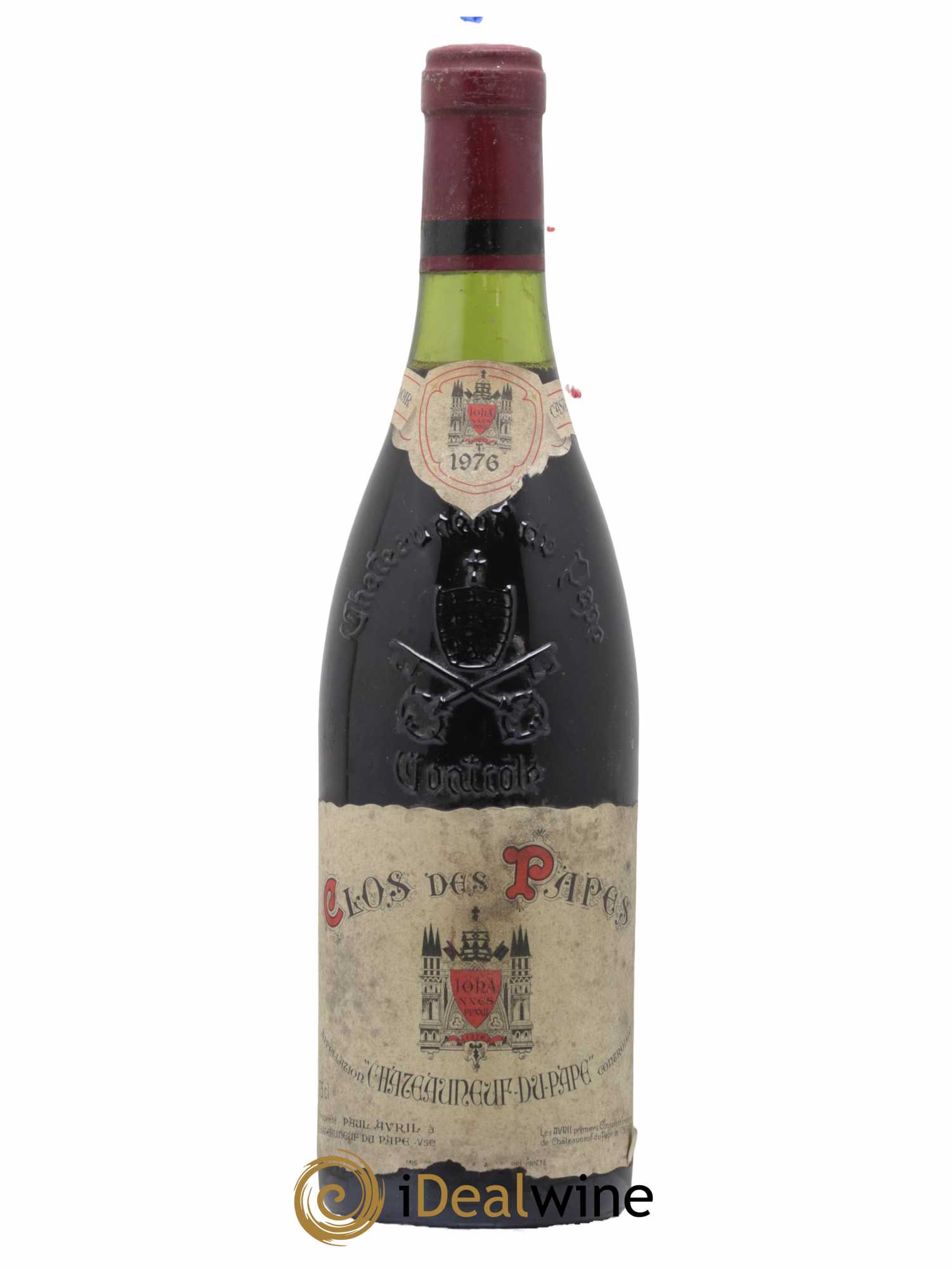 Châteauneuf-du-Pape Clos des Papes - Paul Avril 1976 - Lot de 1 bouteille - 0