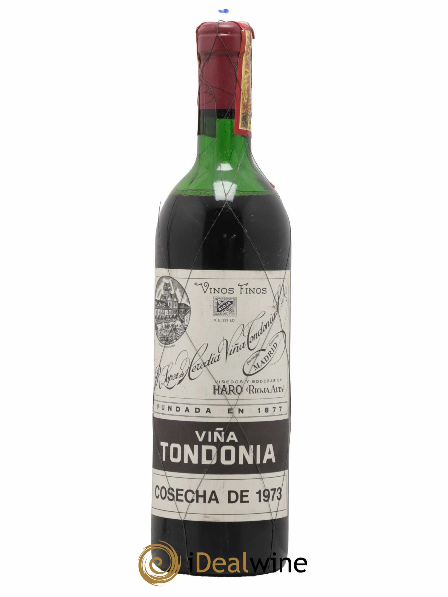 Rioja DOCA Reserva Vina Tondonia R. Lopez de Heredia 1973 - Lot de 1 bouteille - 0