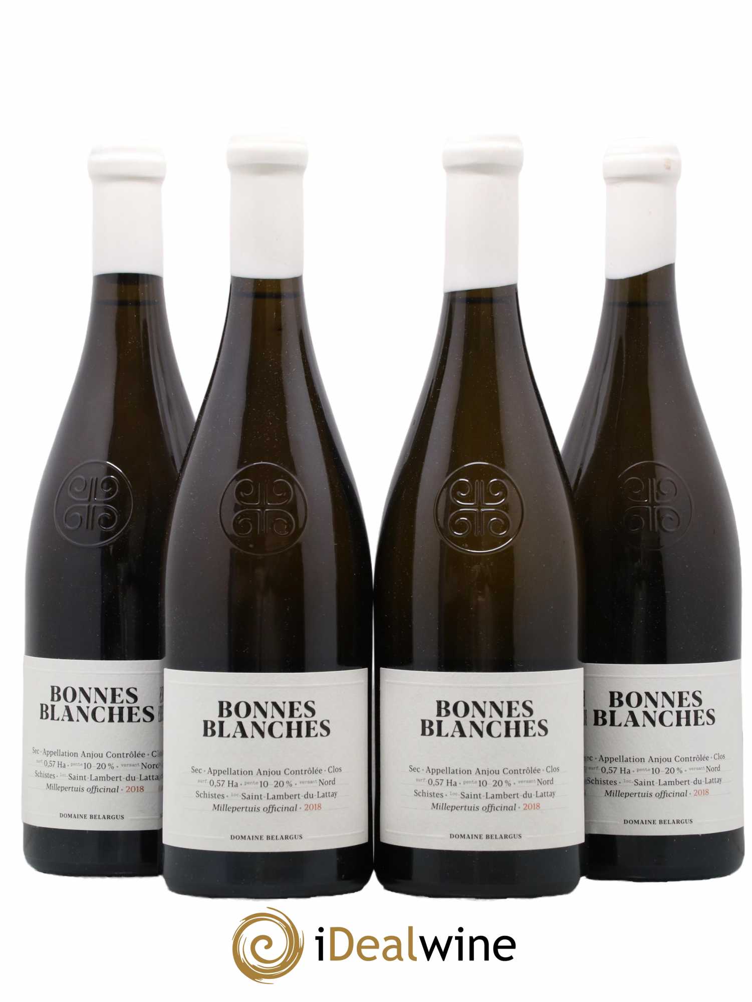 Anjou Bonnes Blanches Belargus 2018 - Lot de 4 bouteilles - 0