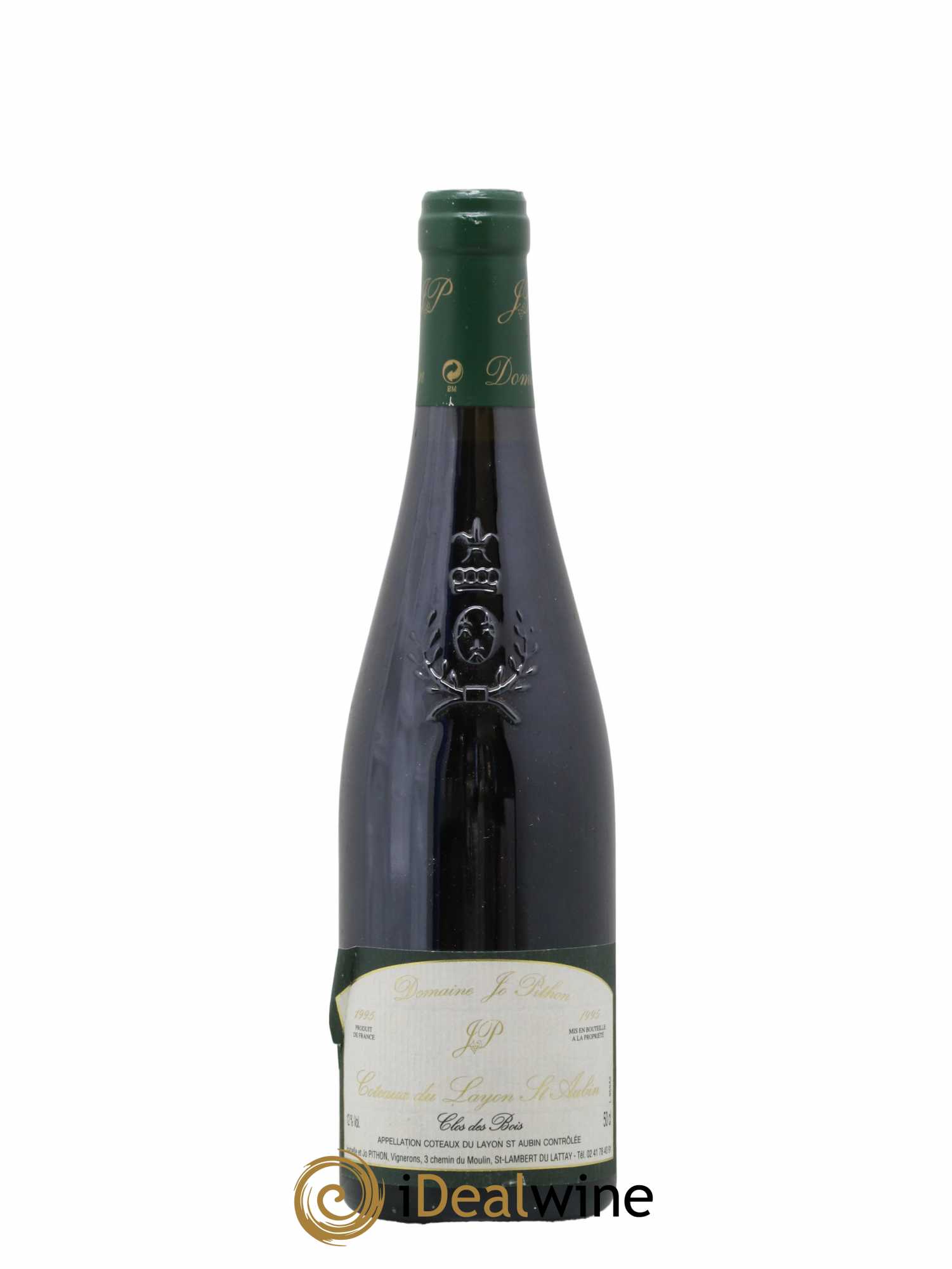 Coteaux du Layon Saint Aubin Jo Pithon<br>Clos des Bois 50cl 1995 - Lotto di 1 bottiglia - 0