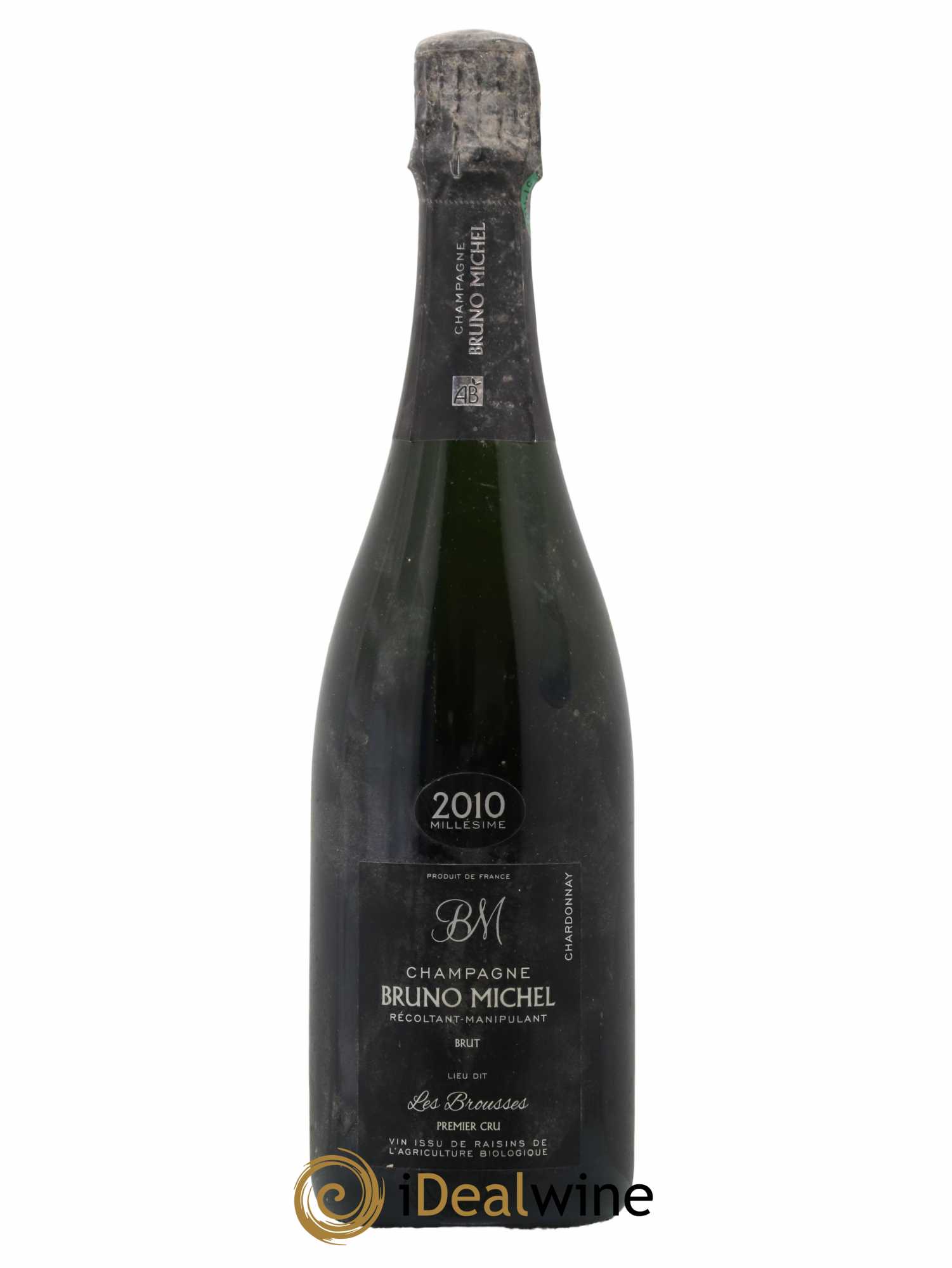 Champagne Brut Premier Cru Bruno Michel Les Brousses 2010 - Lot de 1 bouteille - 0