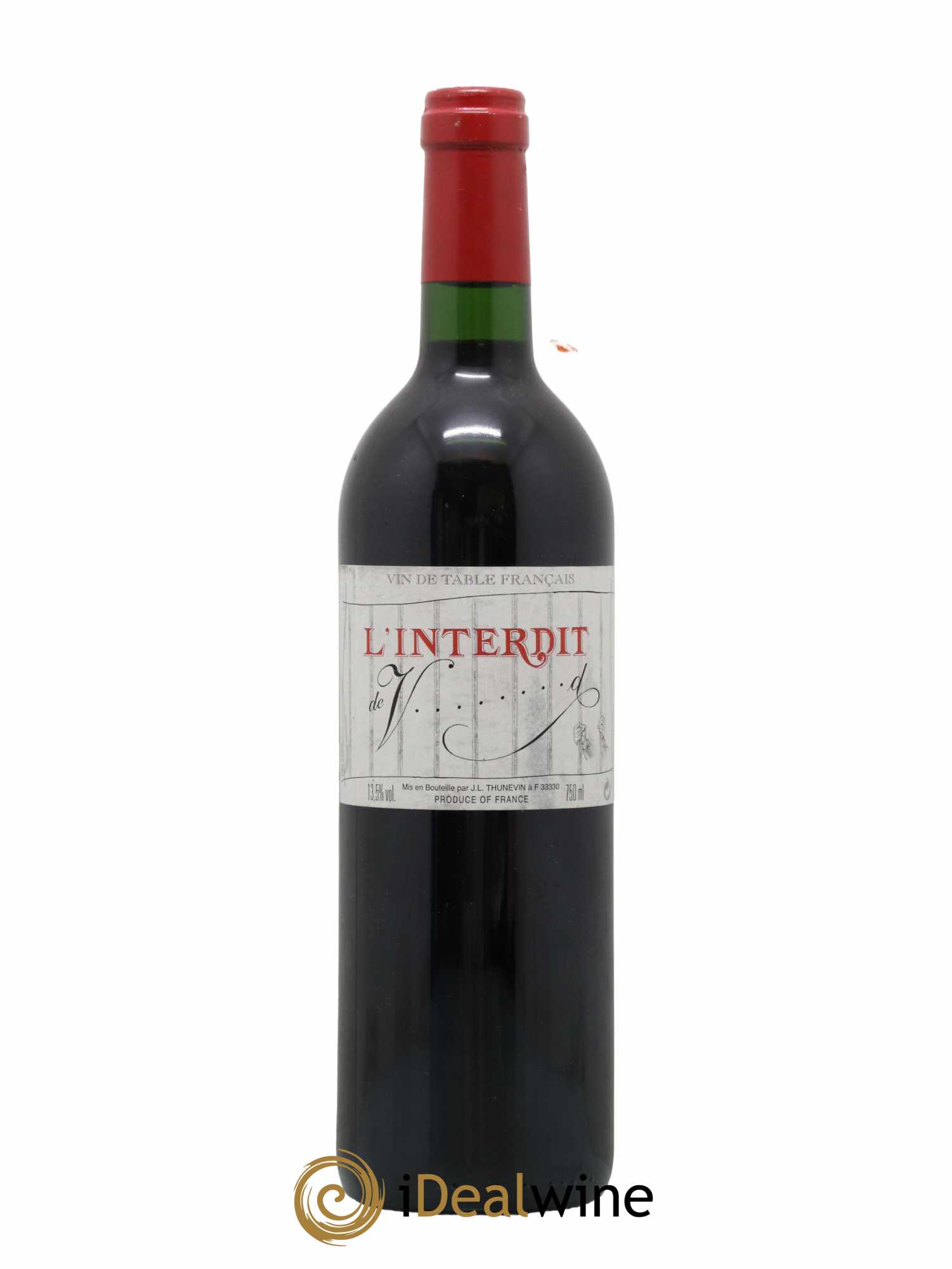 L'Interdit de Valandraud - Lot de 1 bouteille - 0
