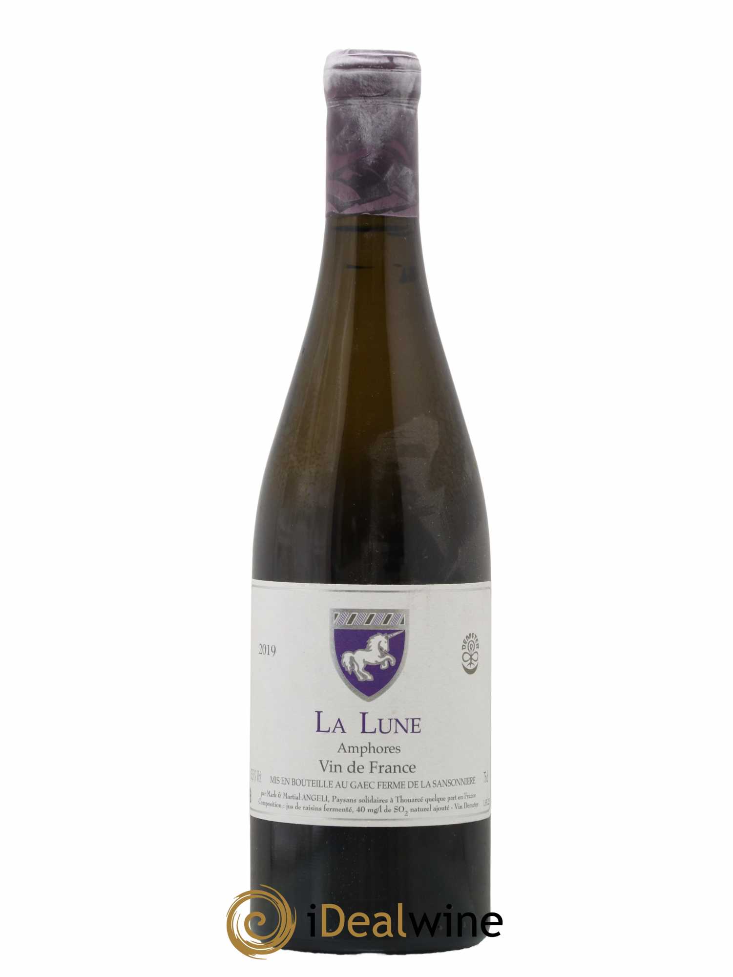 Vin de France La Lune Amphores Mark Angeli (Domaine) - Ferme de la Sansonnière 2019 - Posten von 1 Flasche - 0