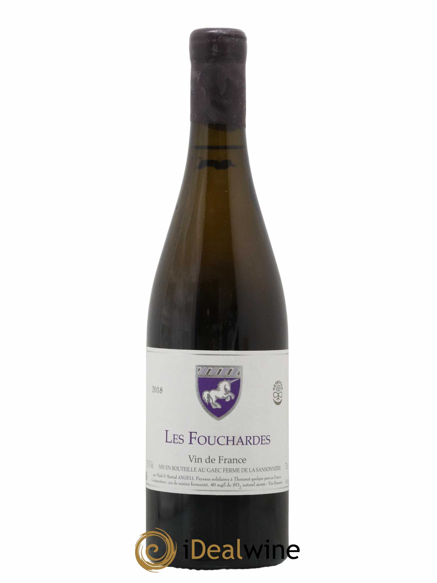 Vin de France Les Fouchardes Mark Angeli (Domaine) - Ferme de la Sansonnière 2018 - Lot de 1 bouteille - 0